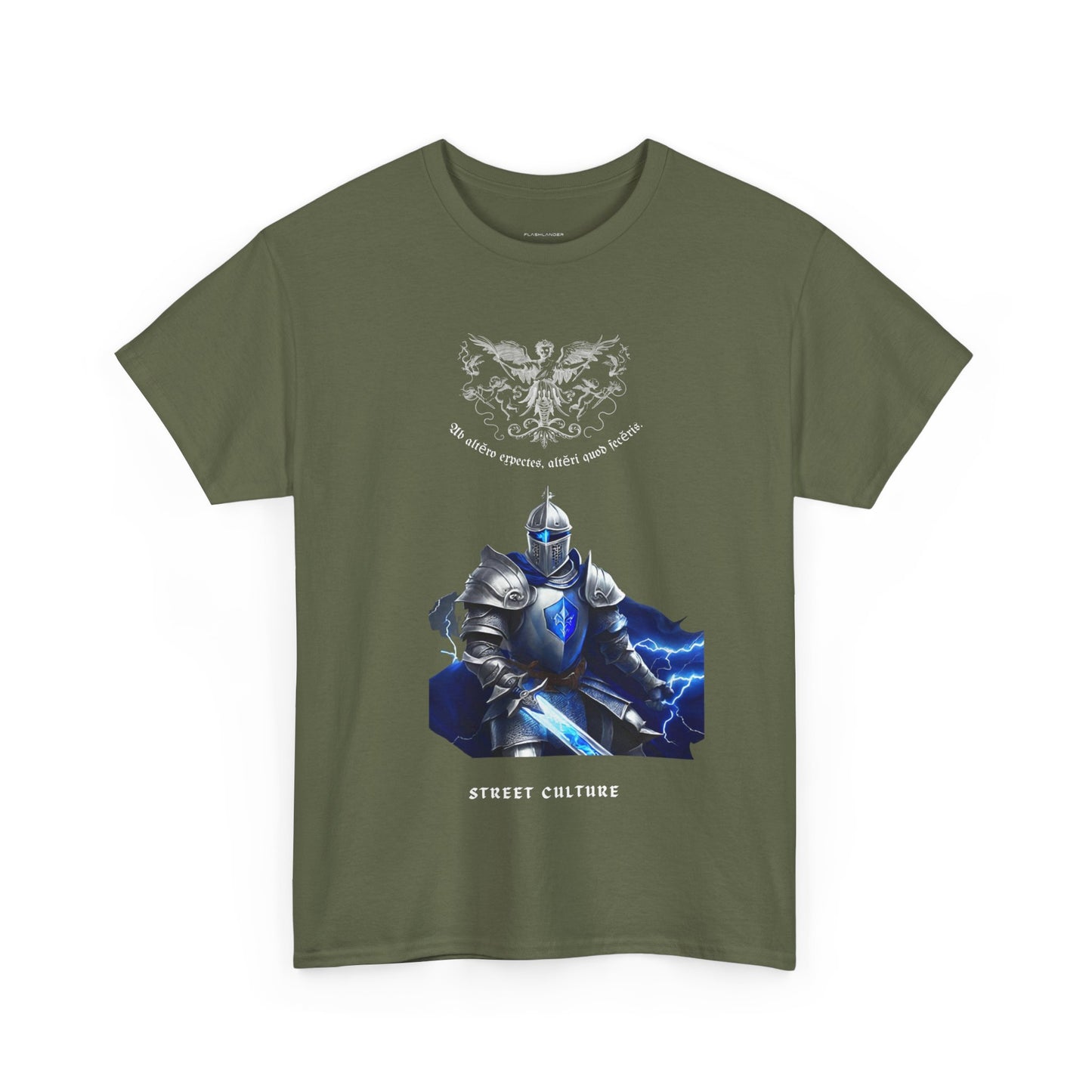 Templar Knight with Thunderblade Tee Flashlander