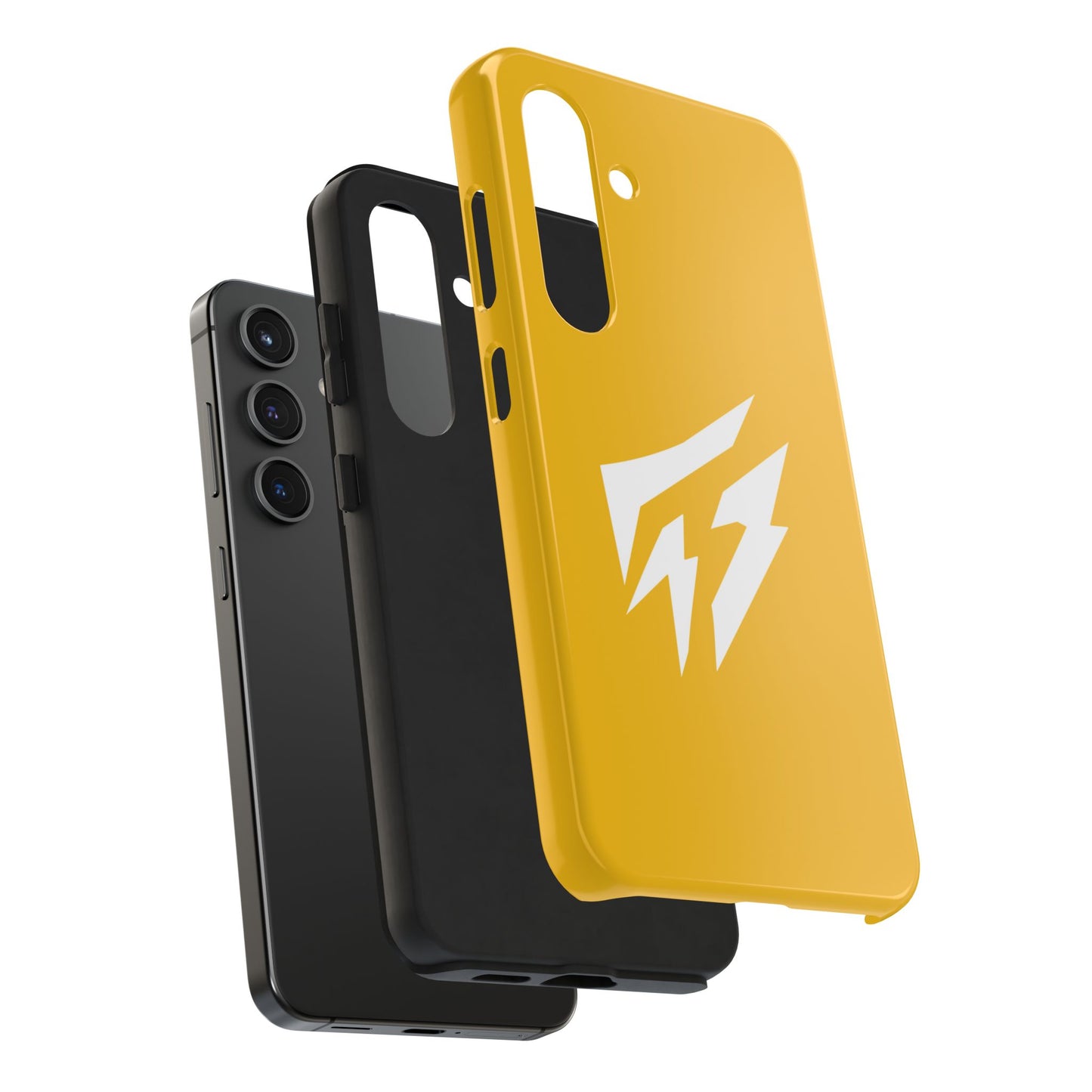 Flashlander Thunders Tough Phone Cases for all Iphone and Samsung Galaxy Yellow