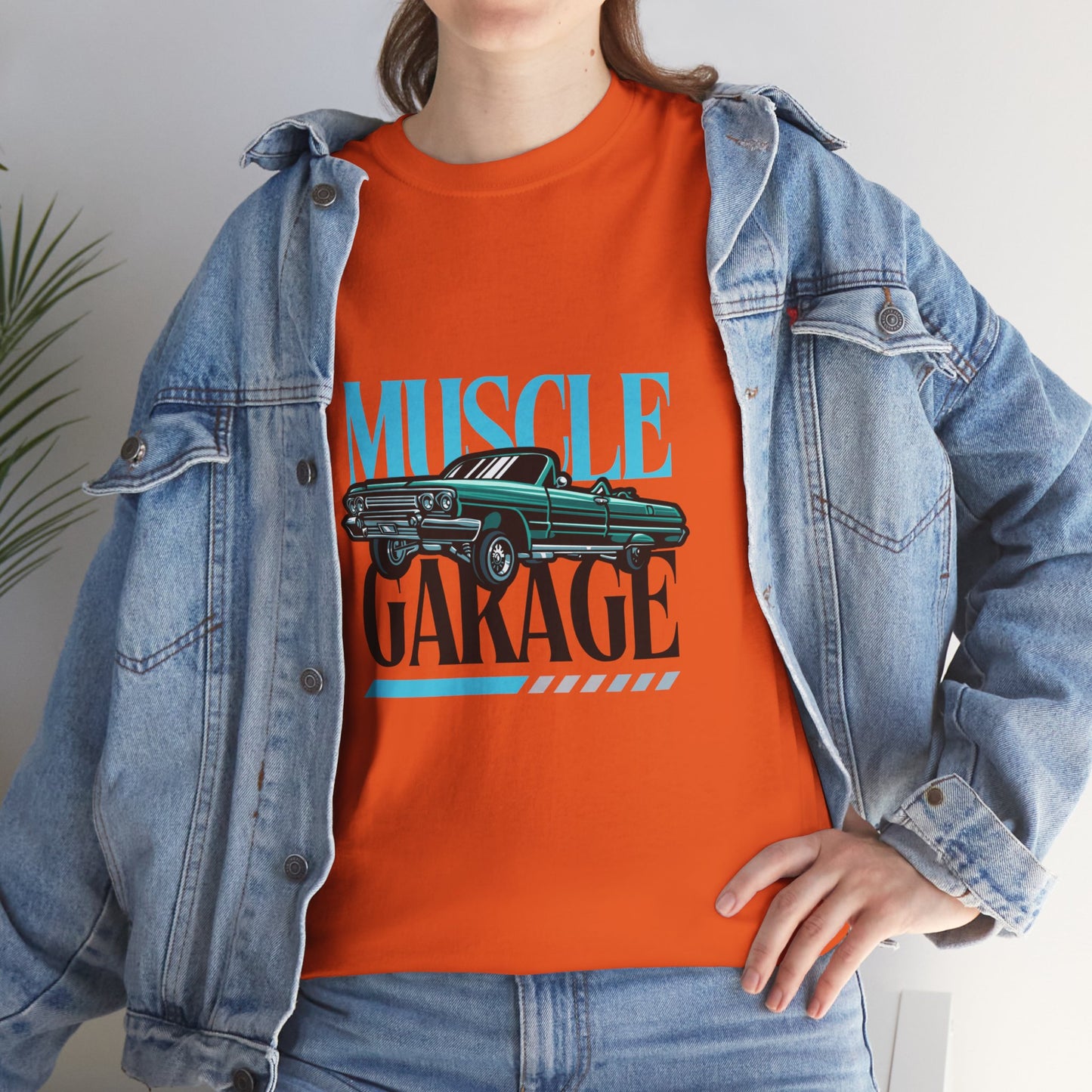 Garage de voitures vintage Muscle - T-shirt de sport Flashlander