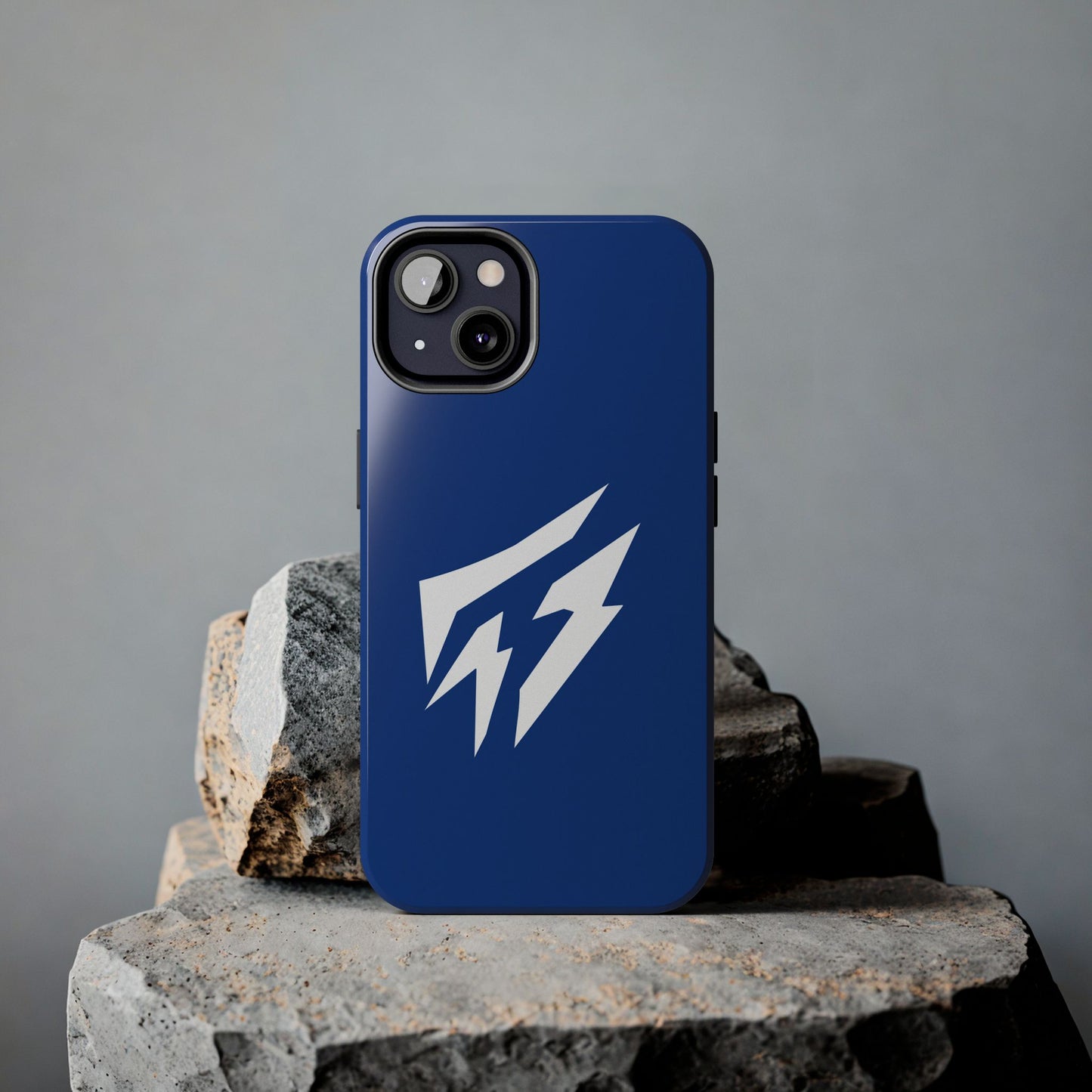 Flashlander Thunders Tough Phone Cases for all Iphone and Samsung Galaxy Dark Blue