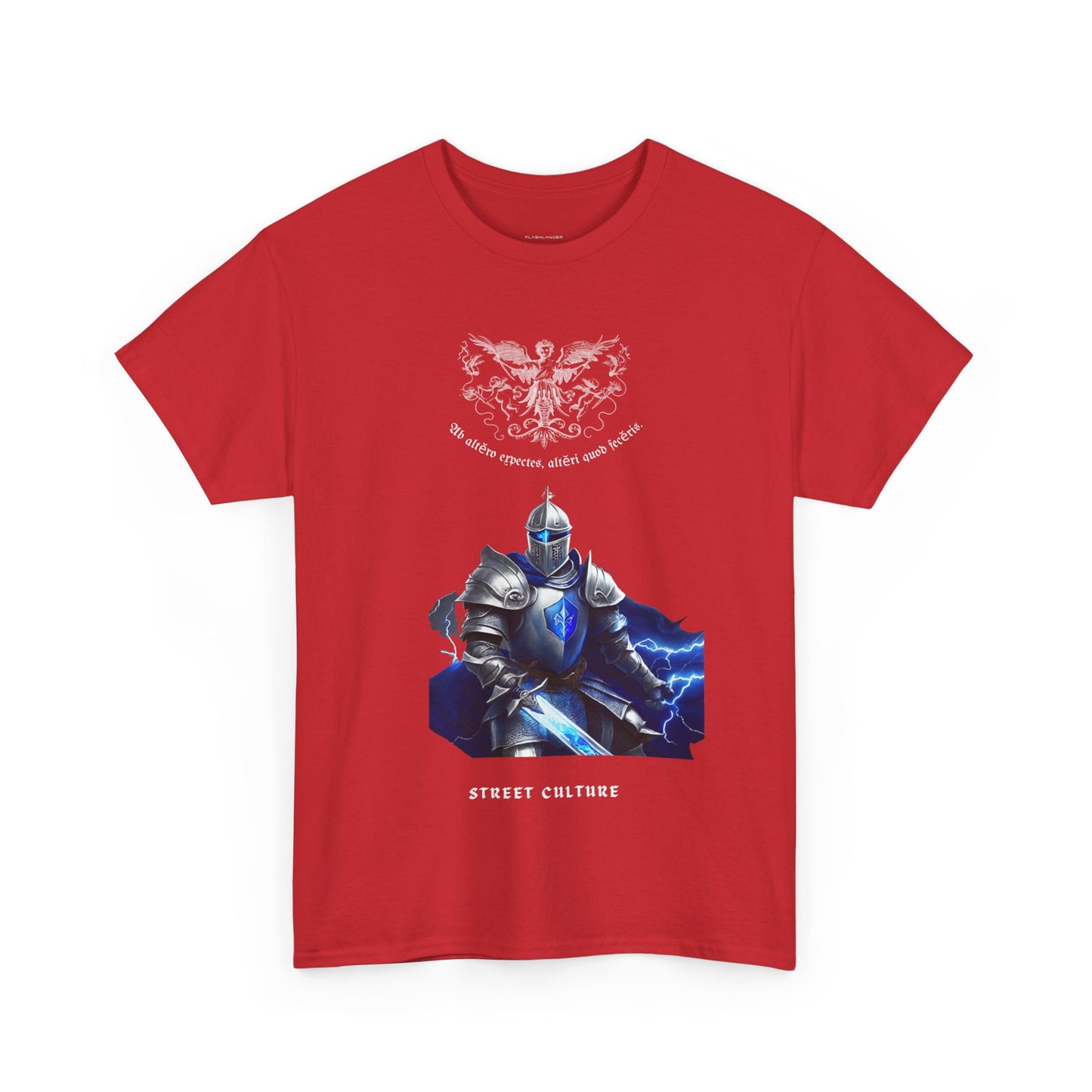 Templar Knight with Thunderblade Tee Flashlander