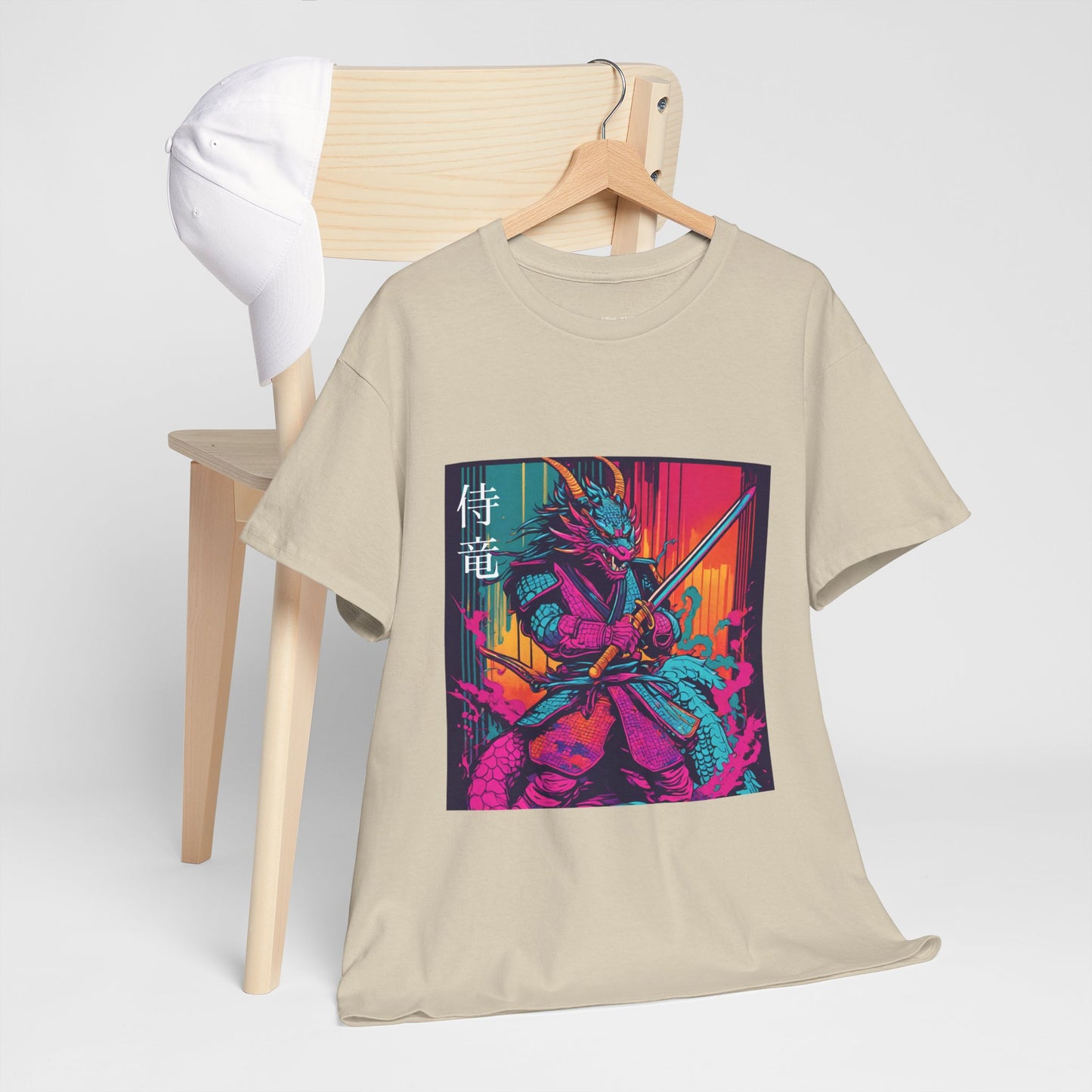 Dragon Samurai Pop Art - Flashlander Gym Shirt