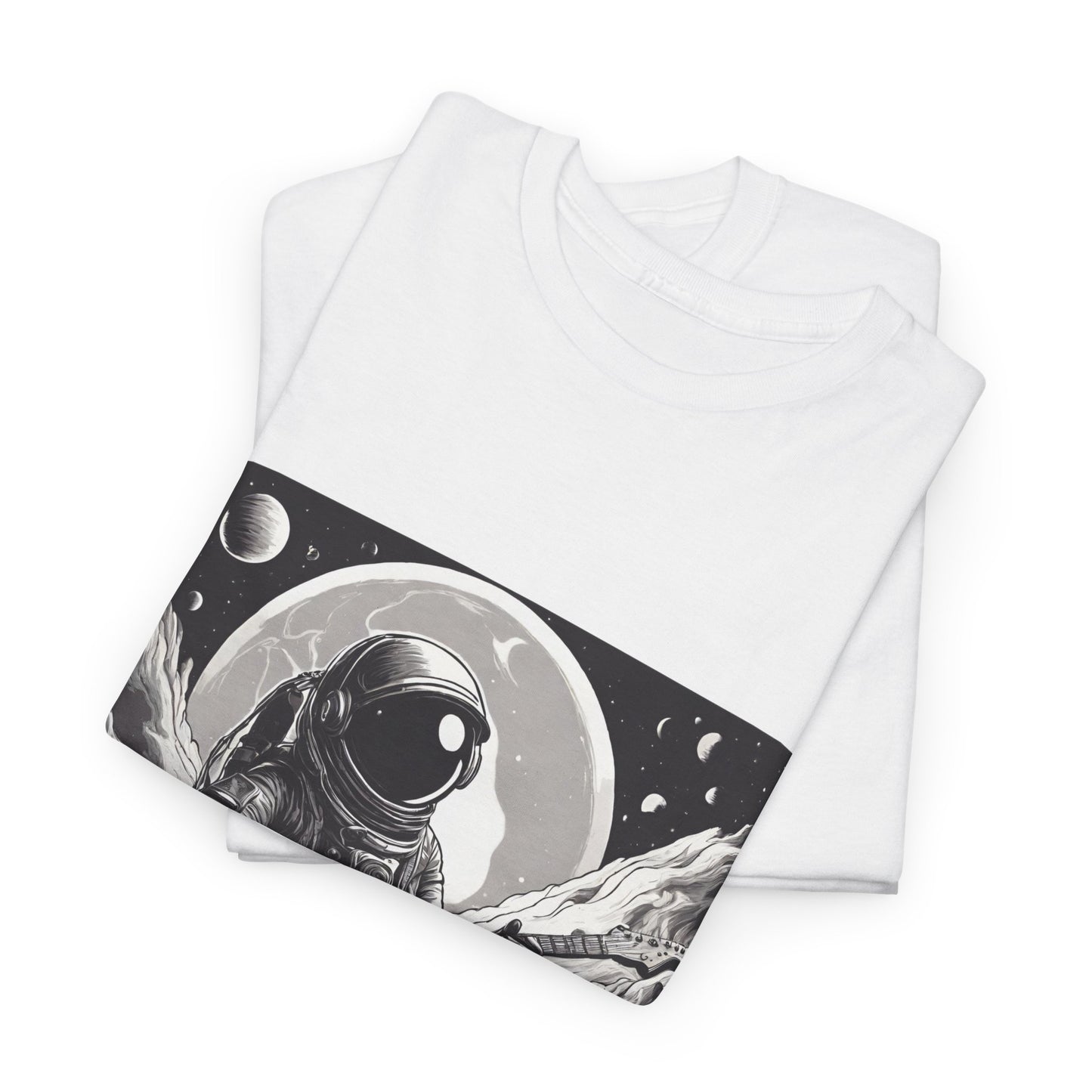 Galactic Jam Rockstar Astronaut Flashlander Gym Shirt