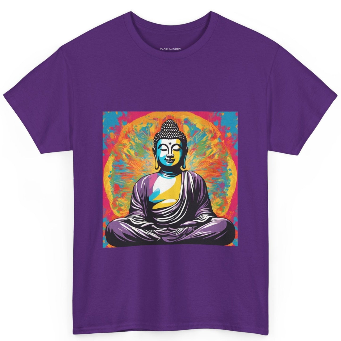 Buddha Statue - Flashlander Gym Shirt