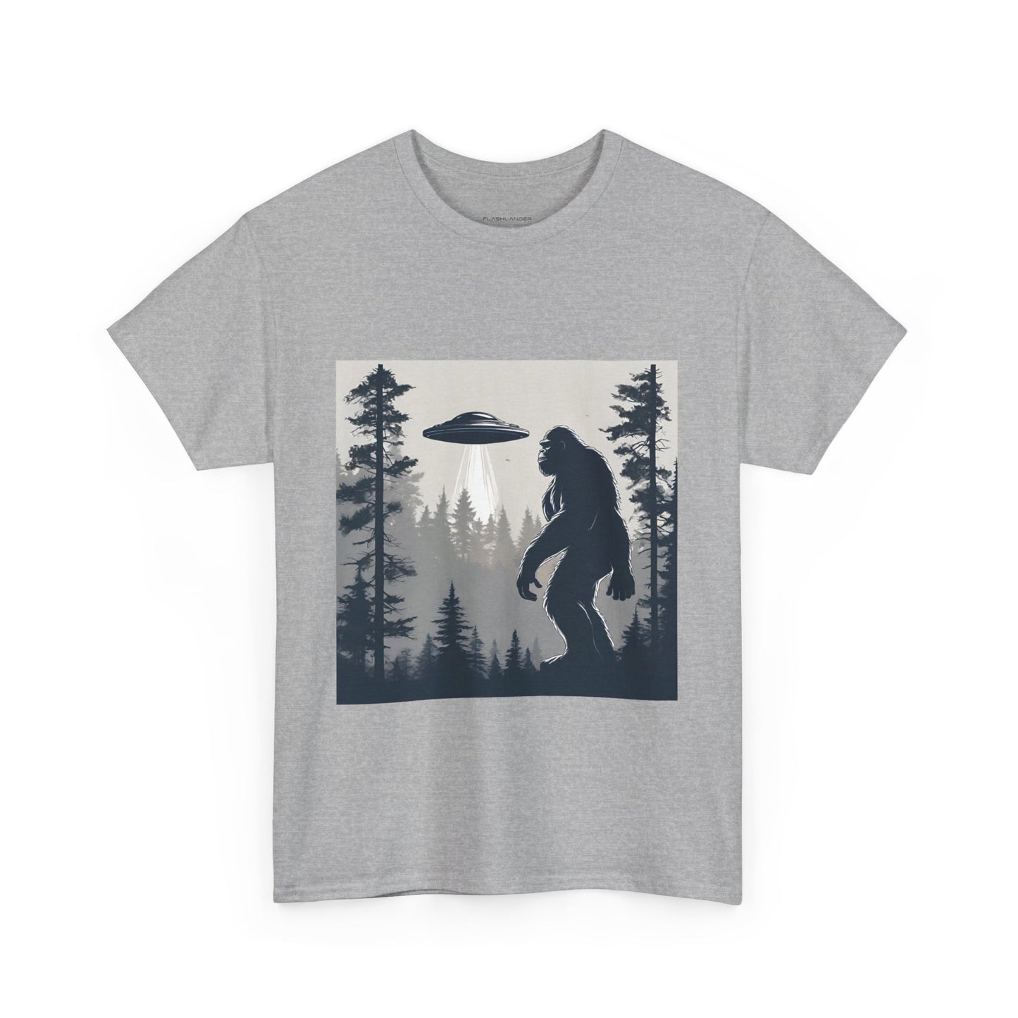 Sasquatch rencontre Bigfoot et OVNI - T-shirt de sport Flashlander