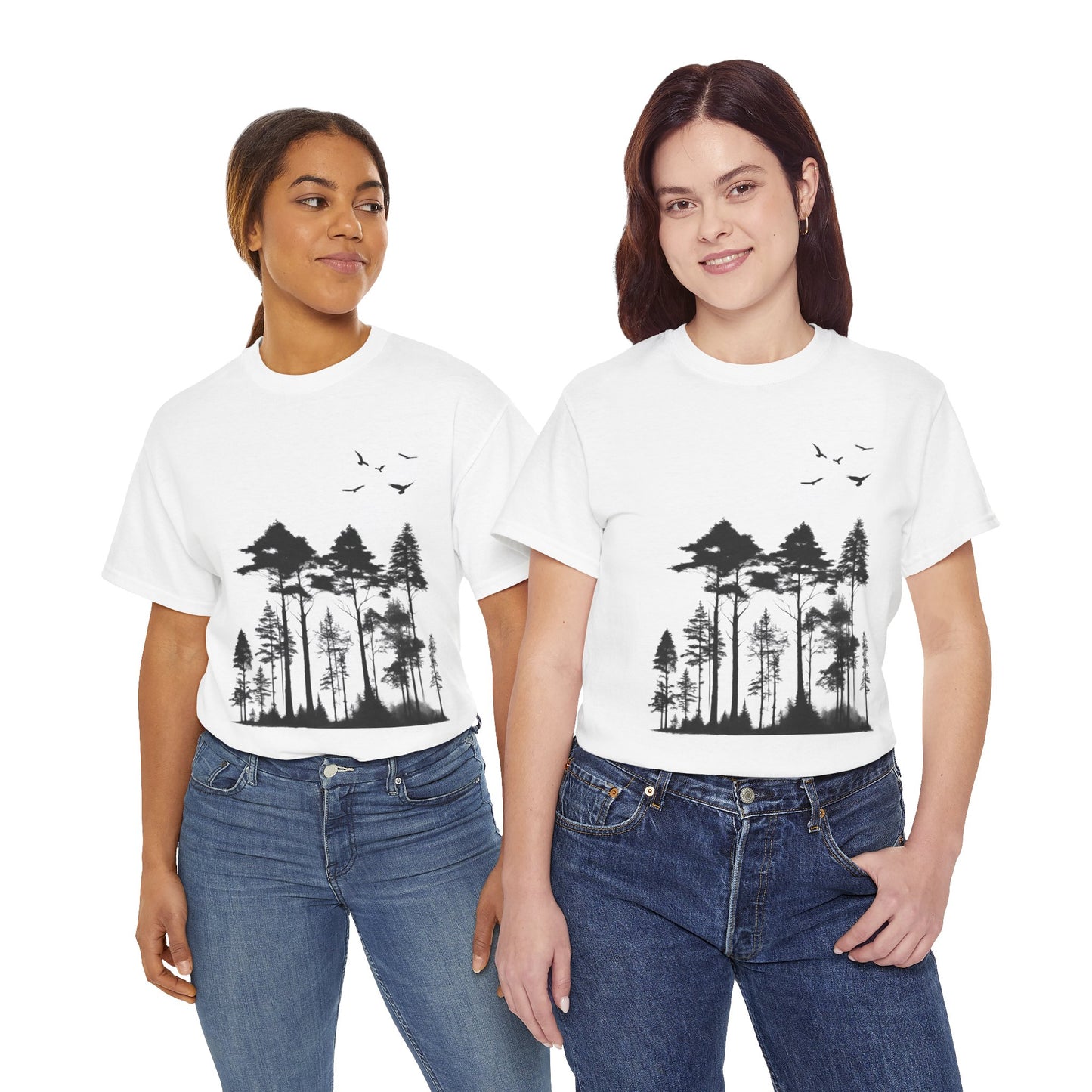 Pine Tree Forest Flashlander Gym Shirt