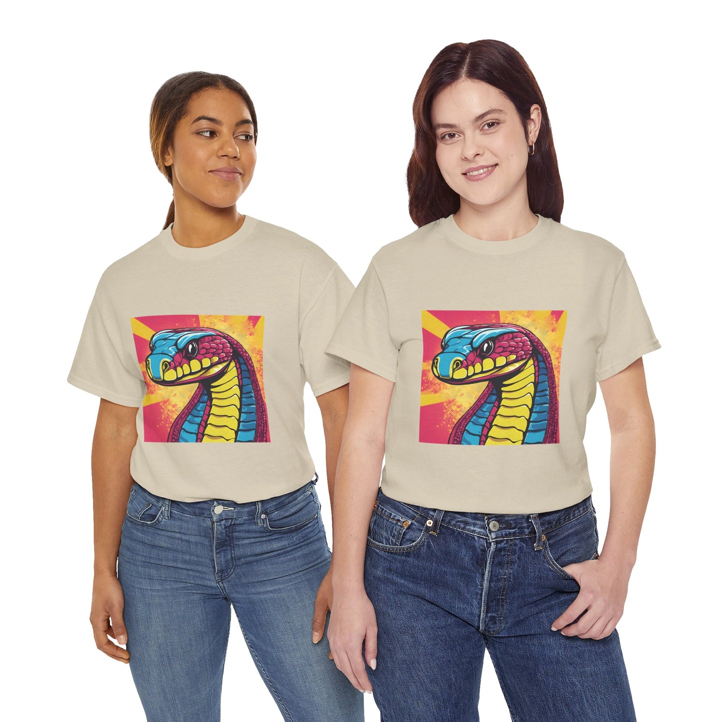 Cobra Snake Pop Art - Flashlander Gym Shirt