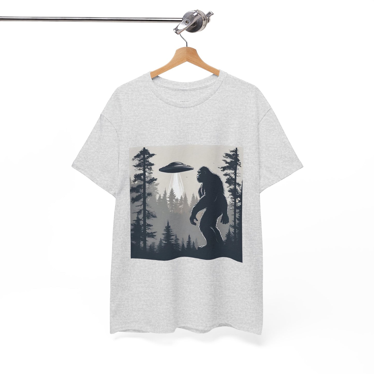 Sasquatch rencontre Bigfoot et OVNI - T-shirt de sport Flashlander