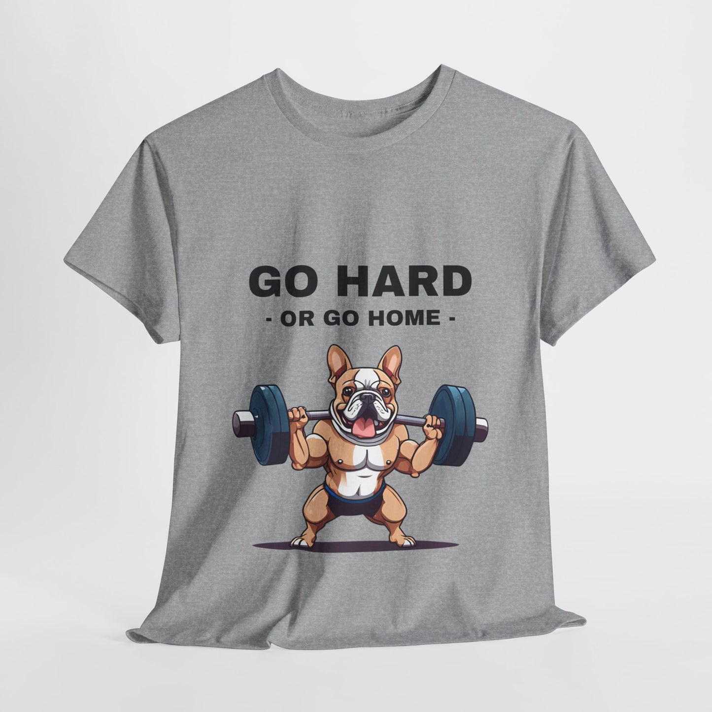 Muscular French Bulldog Dog Bodybuilding  - Flashlander Gym Shirt