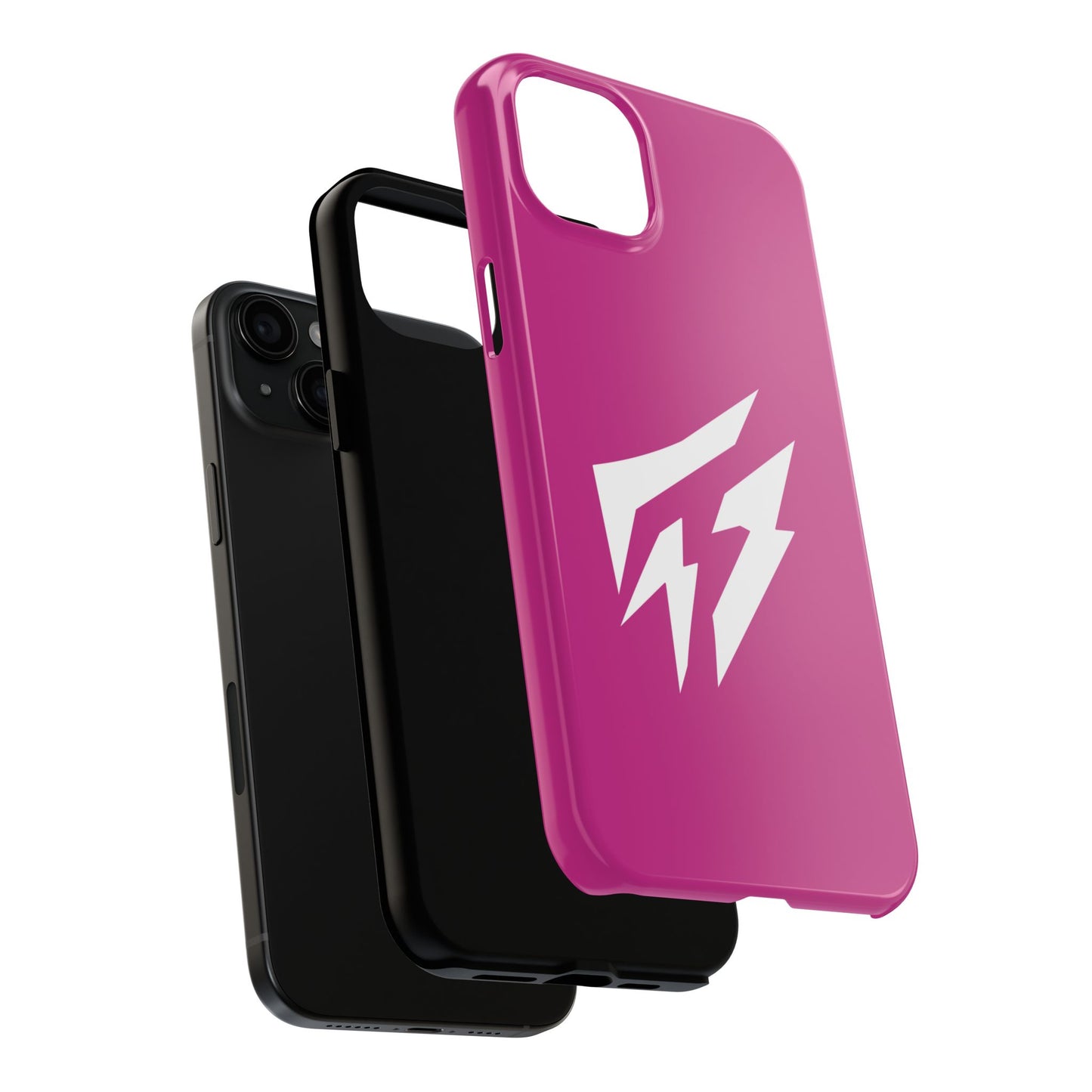 Flashlander Thunders Tough Phone Cases for all Iphone and Samsung Galaxy Dark Pink