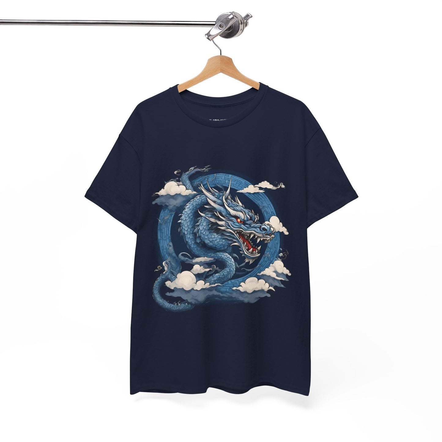 Dragon bleu japonais - T-shirt de sport Flashlander