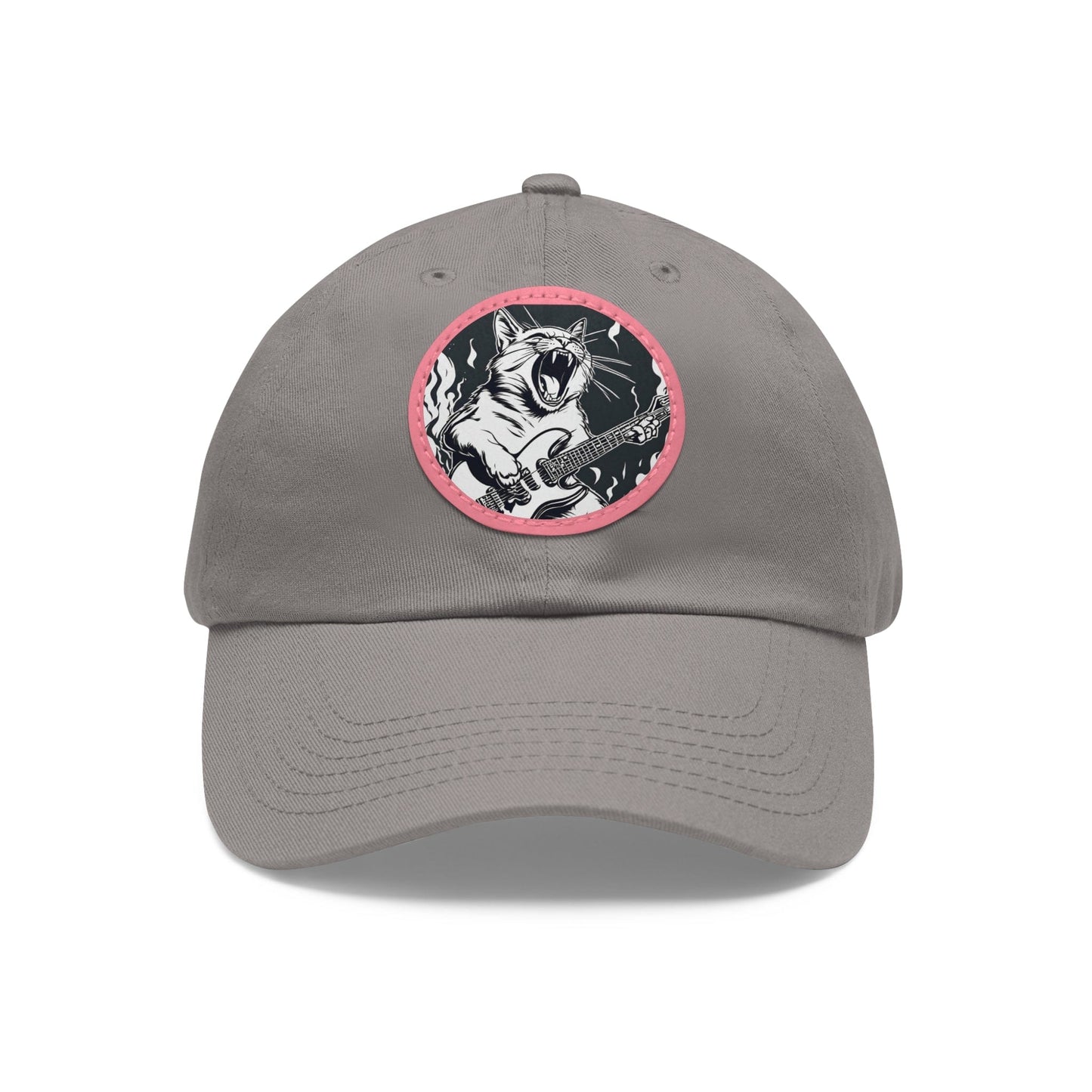 Cat Guitar Hat Cat Guitar Cap Hat Dad Hat with Patch Baseball Cap Cat Rock Hat Cat Rock Cap Kitty Guitar Hat Custom Hat Flashlander