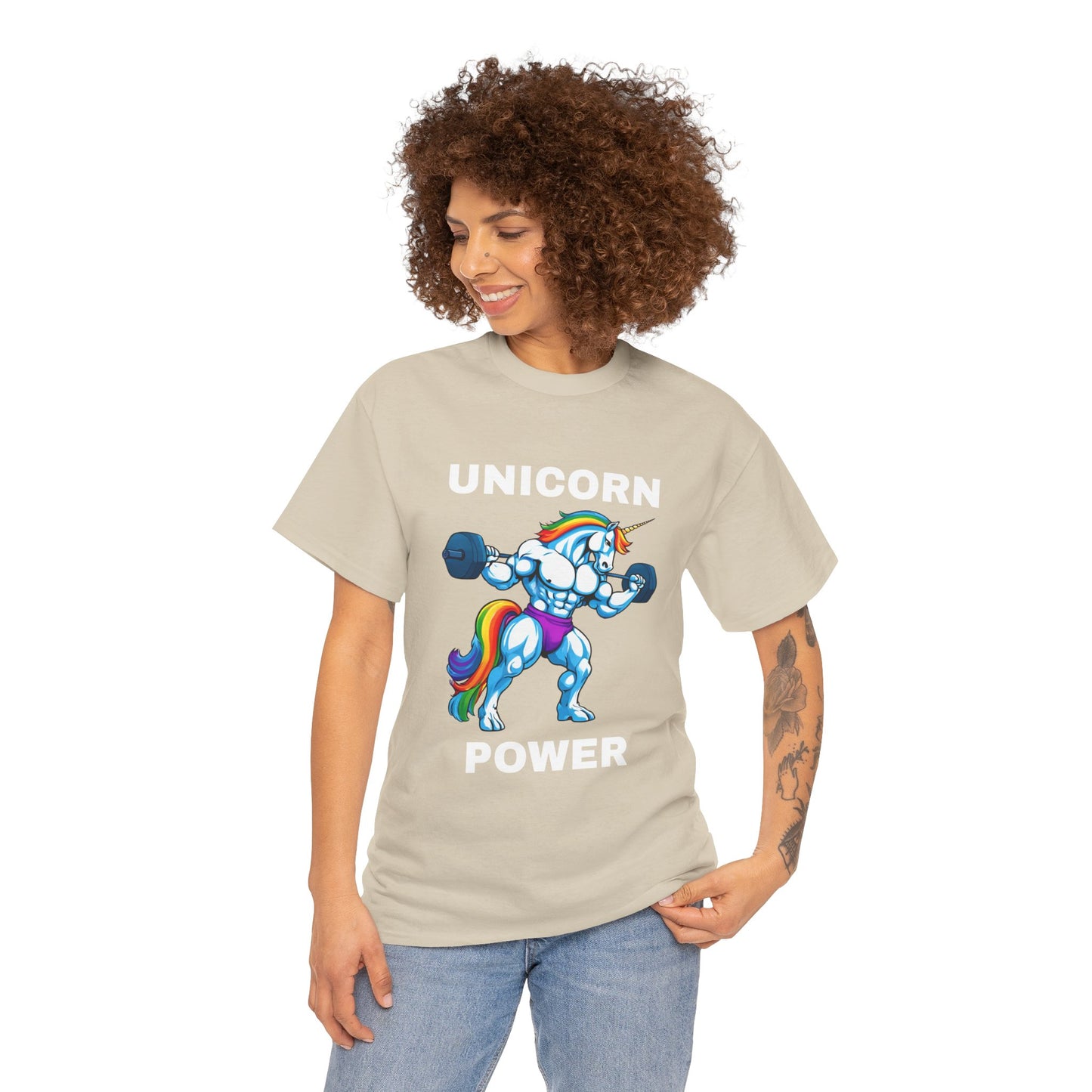 Muscle Unicorn Power  - Flashlander Gym Shirt