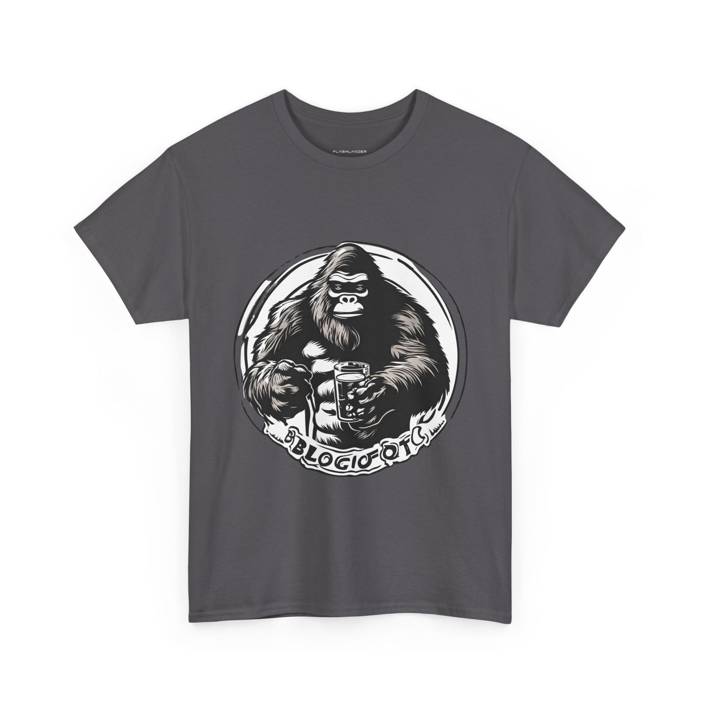 Bigfoot Cheers to Gains! - Sasquatch Flashlander Gym Shirt