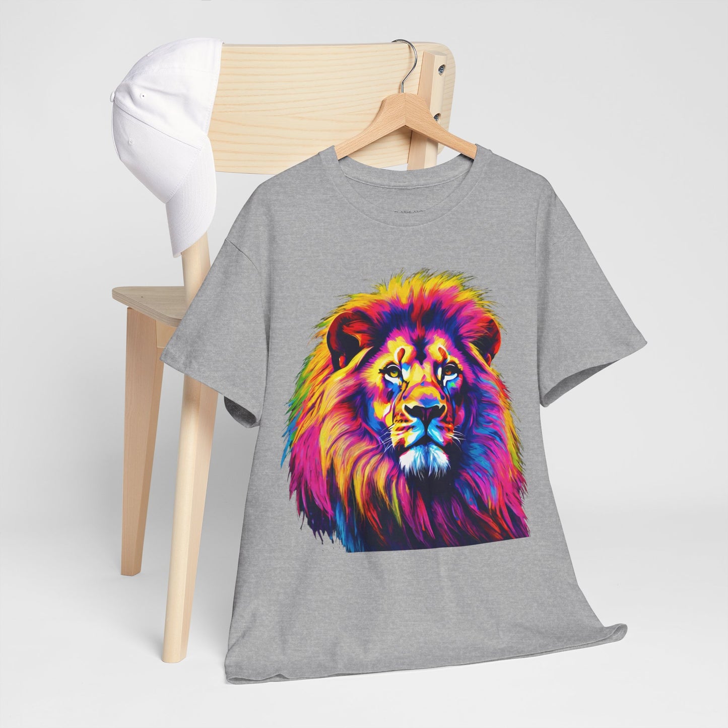 Lion Art Pop T-Shirt Flashlander