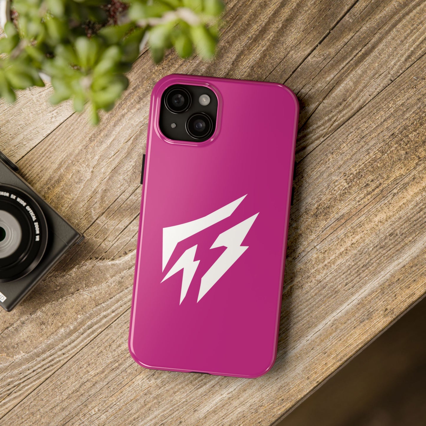 Flashlander Thunders Tough Phone Cases for all Iphone and Samsung Galaxy Dark Pink