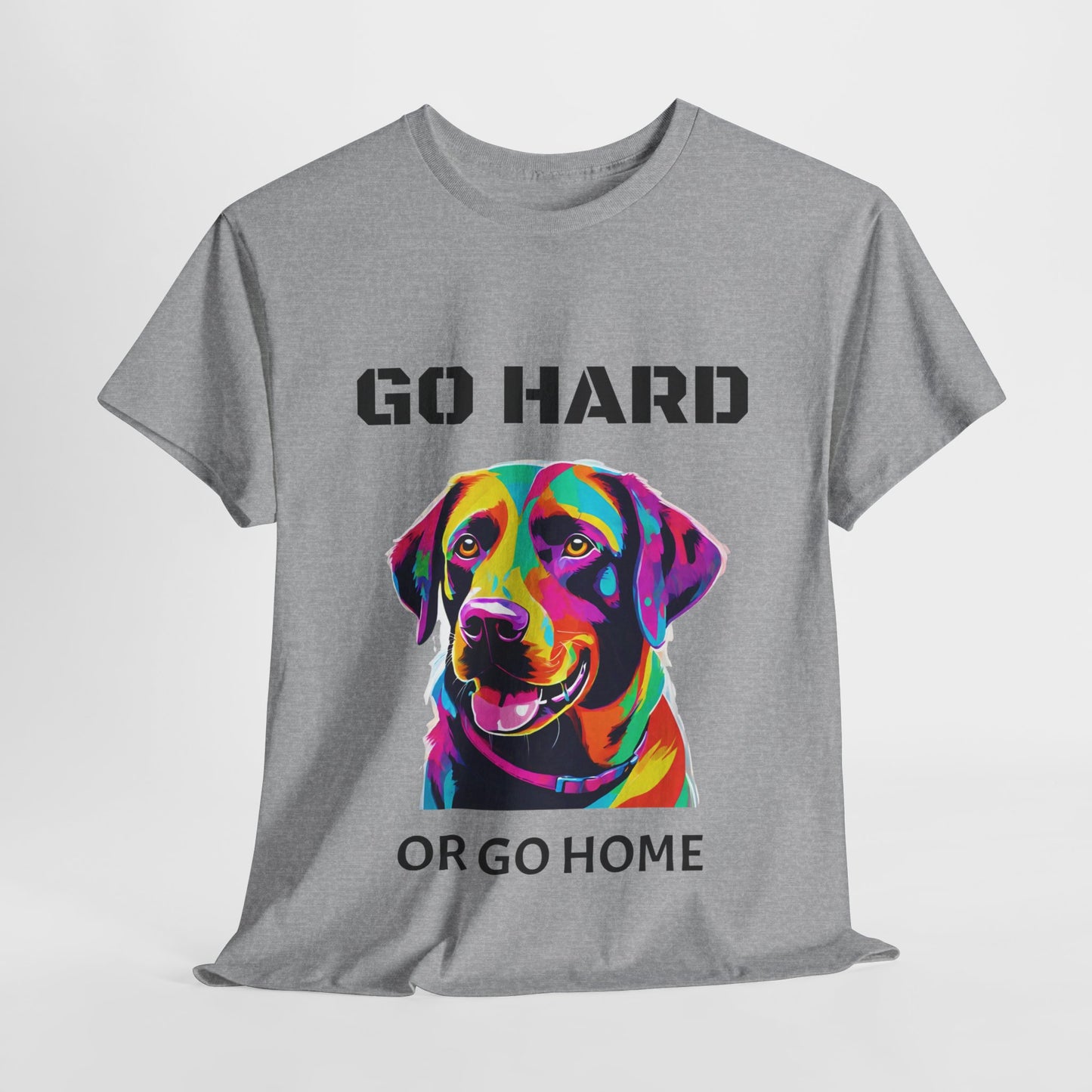 Labrador Retriever Dog Pop Art  - Go Hard Or Go Home Flashlander Gym Shirt