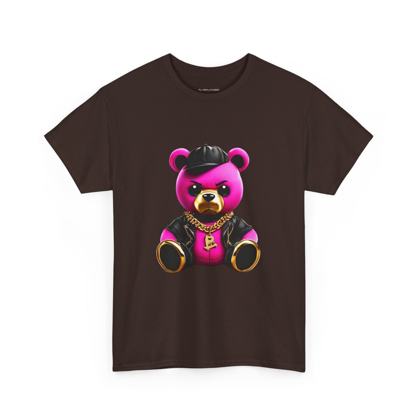 Teddy Bear Hip-Hop Fury Graphic Tee Flashlander