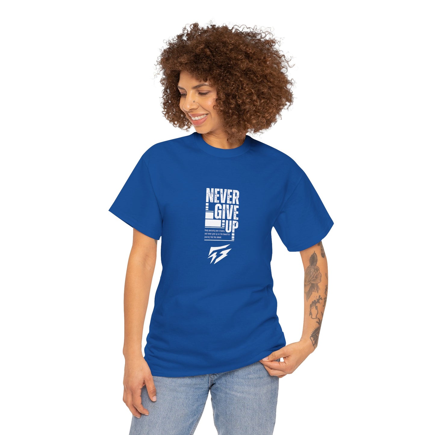 Never Give Up - Flashlander Gym Shirt