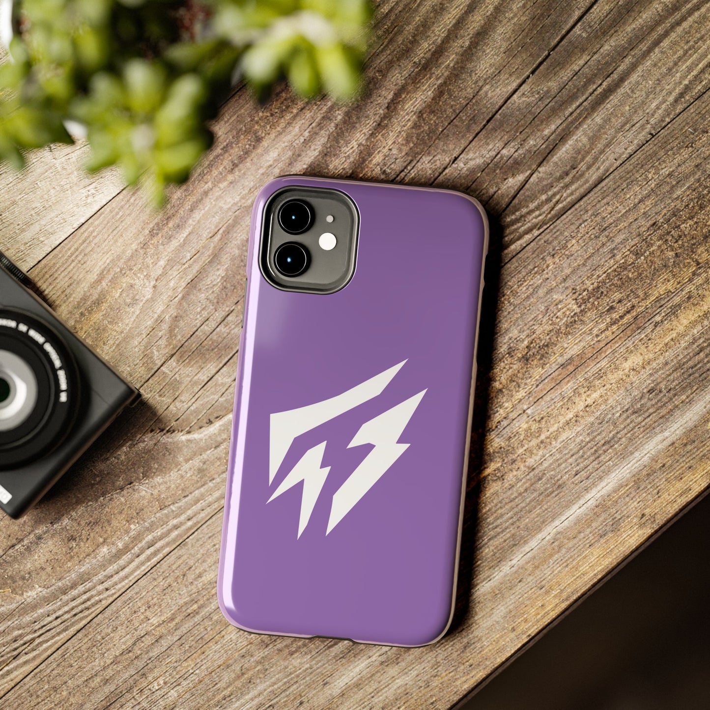 Flashlander Thunders Tough Phone Cases for all Iphone and Samsung Galaxy Light Purple