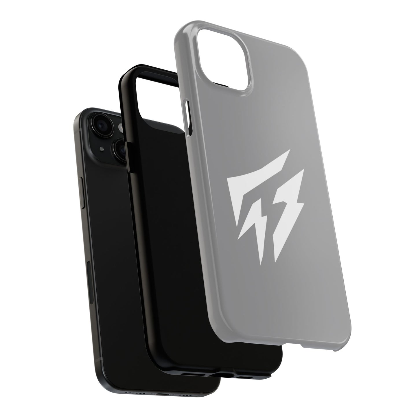 Flashlander Thunders Tough Phone Cases for all Iphone and Samsung Galaxy Grey