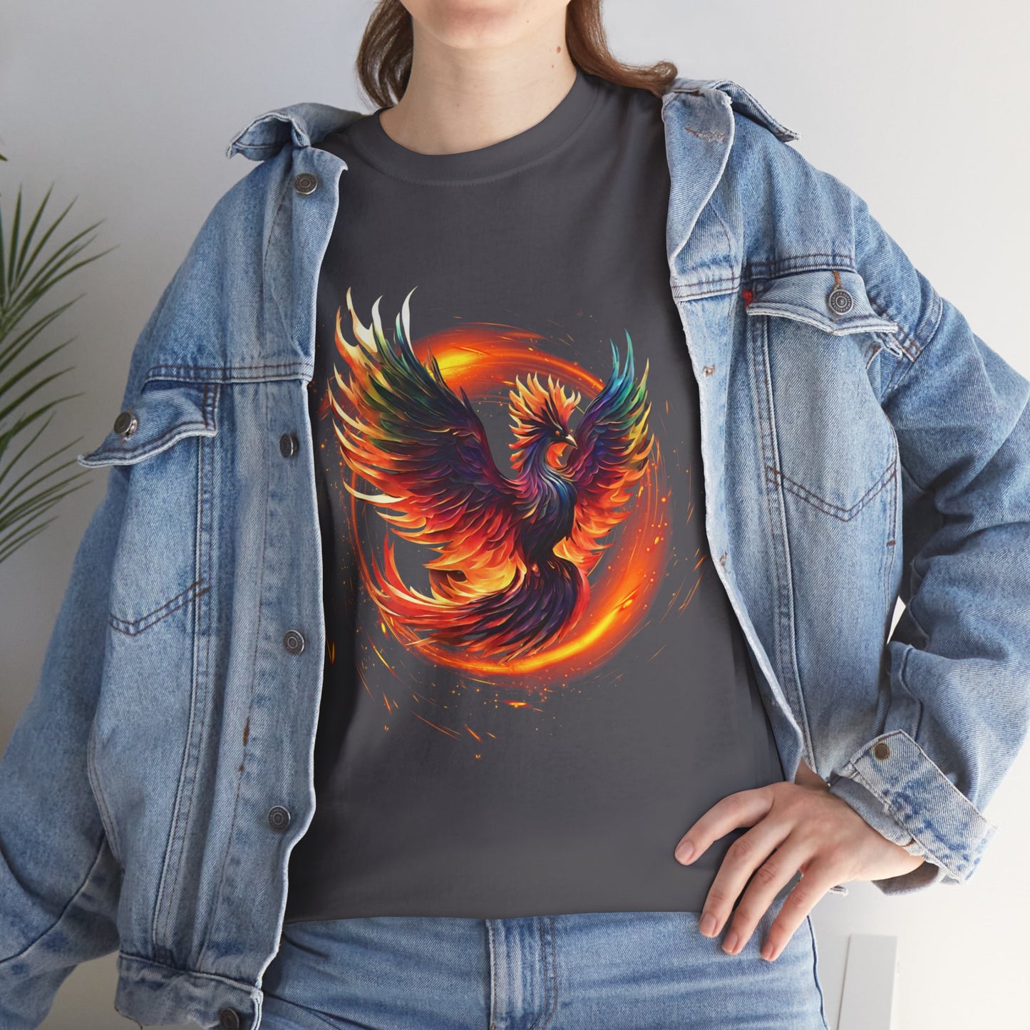 Phoenix Rising from Ashes Flashlander Gym Shirt