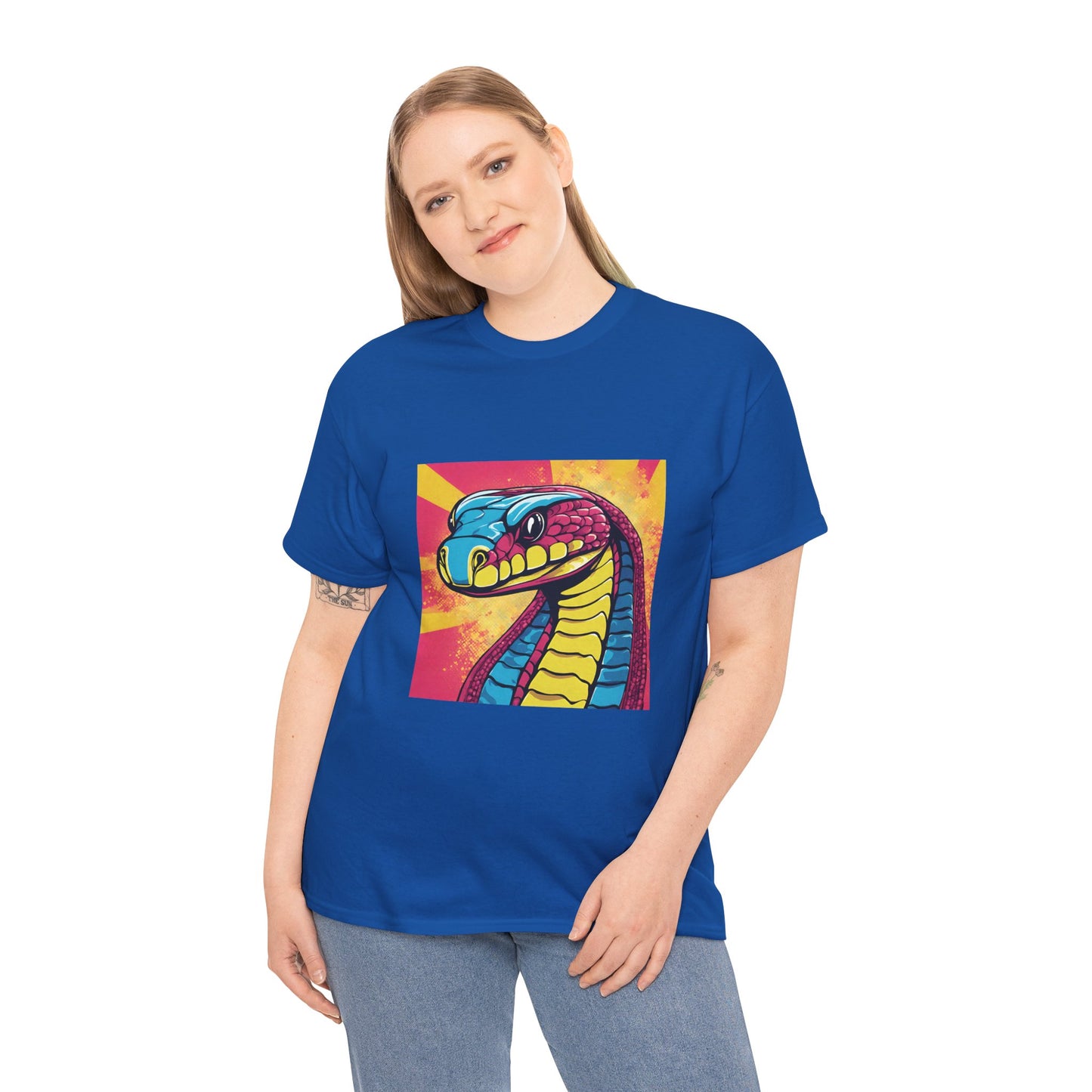 Cobra Snake Pop Art - Flashlander Gym Shirt