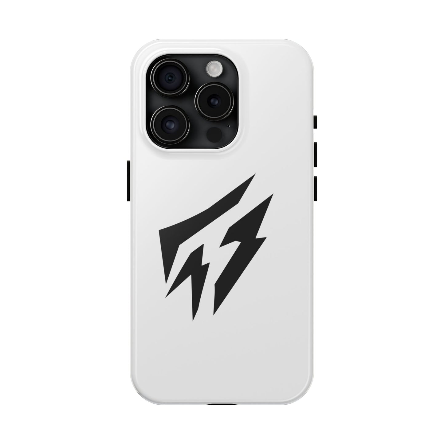 Flashlander Thunders Tough Phone Cases for all Iphone and Samsung Galaxy White