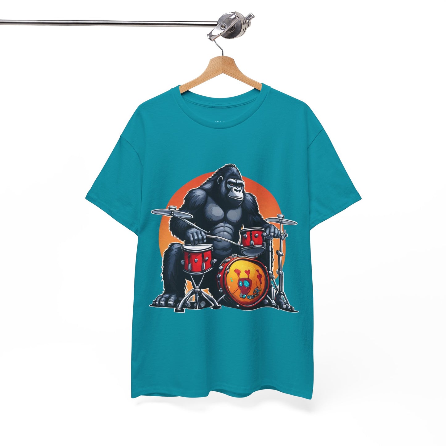 Muscle Gorilla Drummer Flashlander Gym Shirt