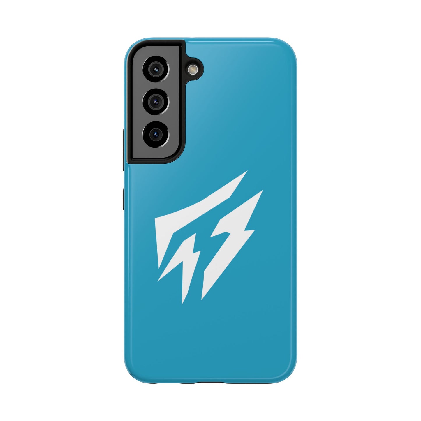 Flashlander Thunders Tough Phone Cases for all Iphone and Samsung Galaxy Blue Aqua Turquoise