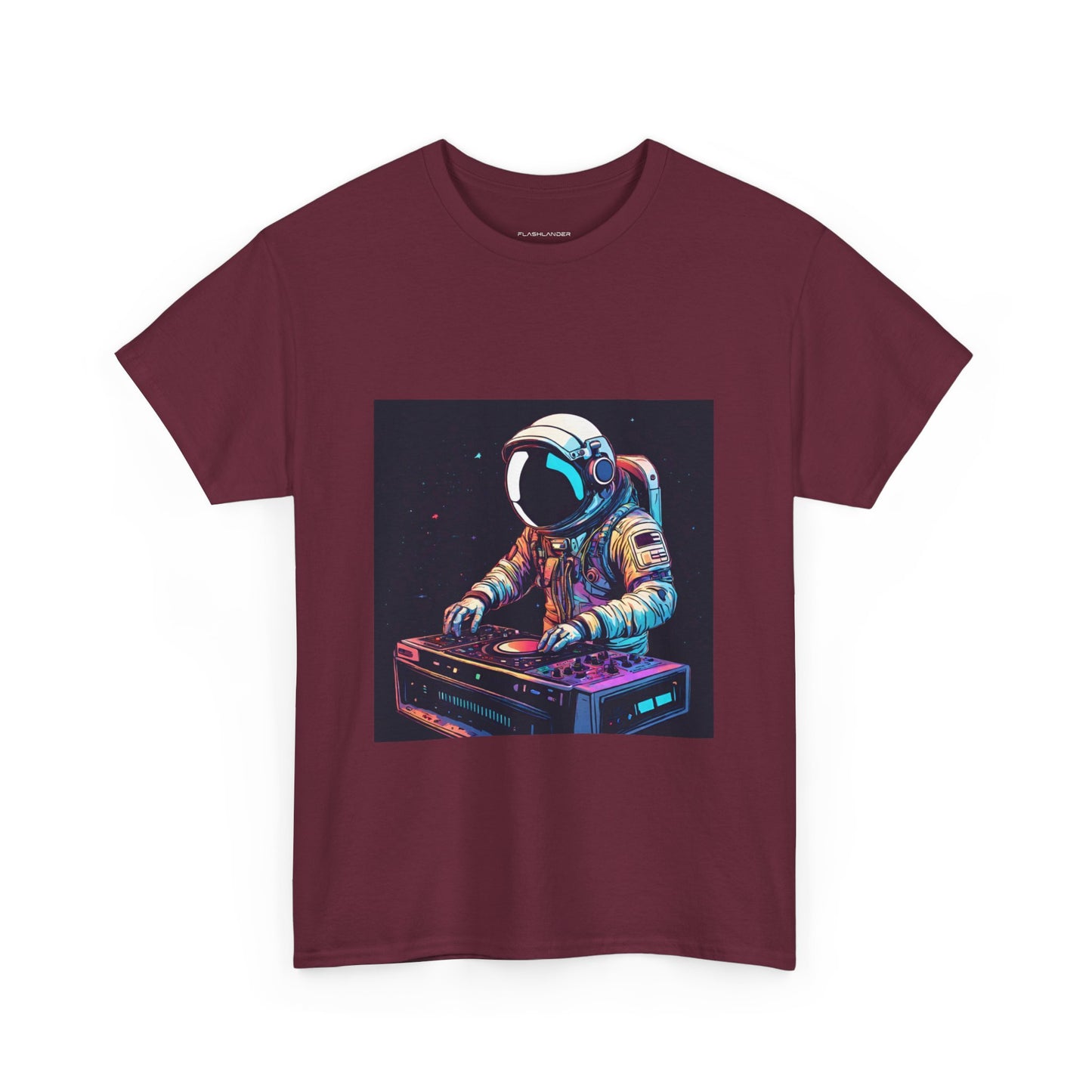 Astronaut Techno DJ Flashlander Gym Shirt