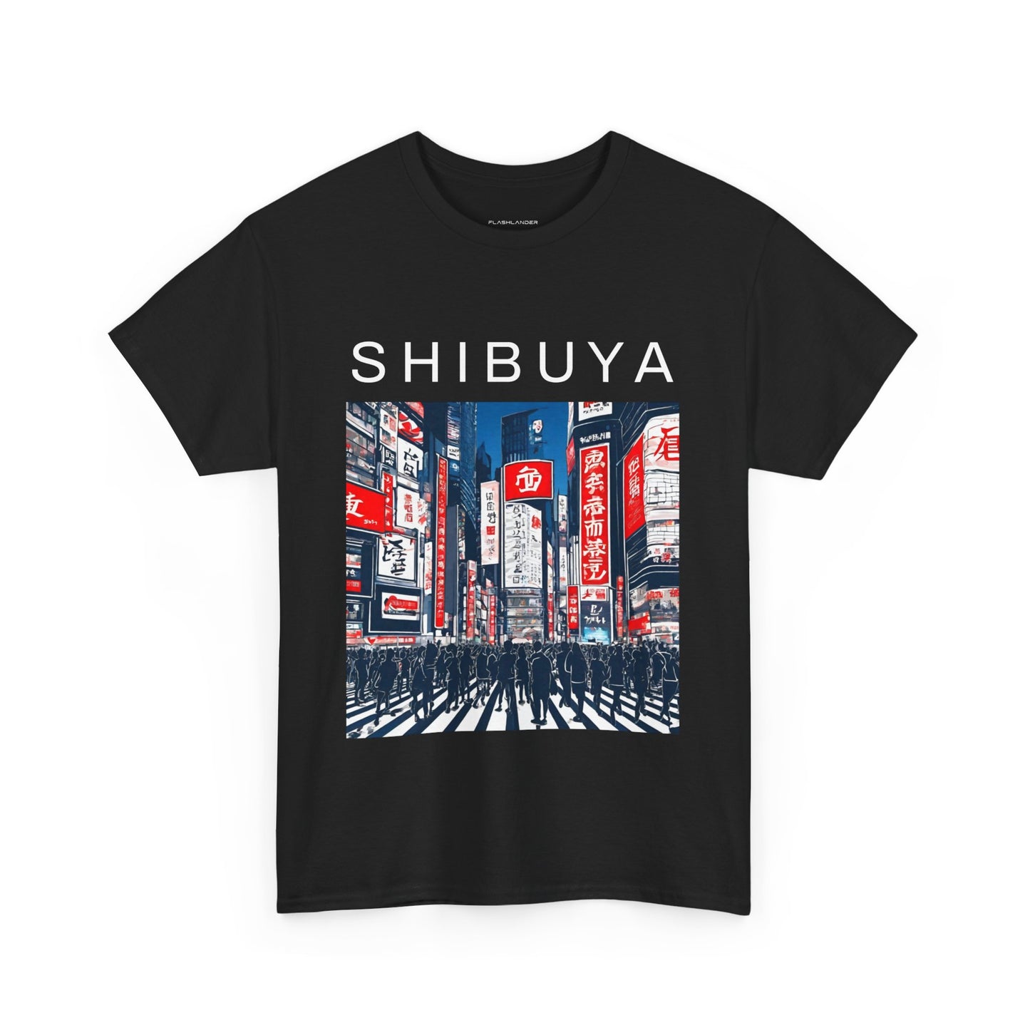 Shibuya Tokyo Street - Flashlander Gym Shirt