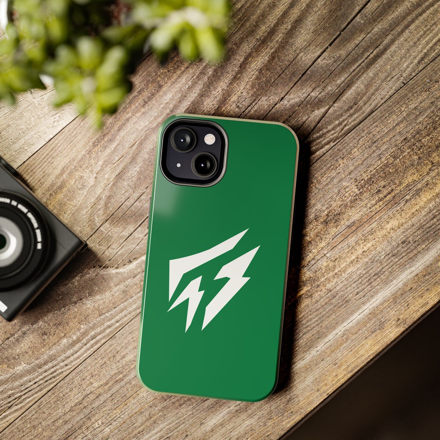 Flashlander Thunders Tough Phone Cases for all Iphone and Samsung Galaxy Dark Green