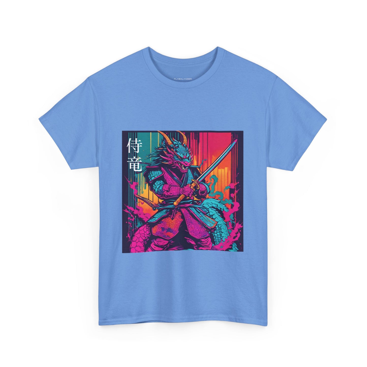 Dragon Samurai Pop Art - Flashlander Gym Shirt