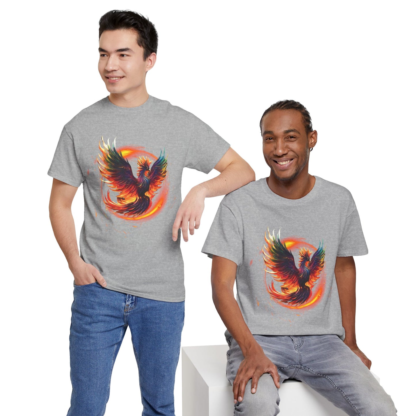 Phoenix Rising from Ashes Flashlander Gym Shirt