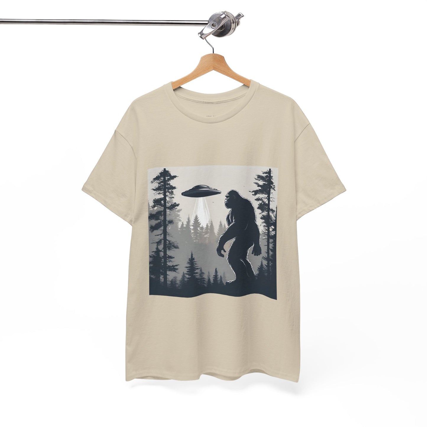 Sasquatch rencontre Bigfoot et OVNI - T-shirt de sport Flashlander