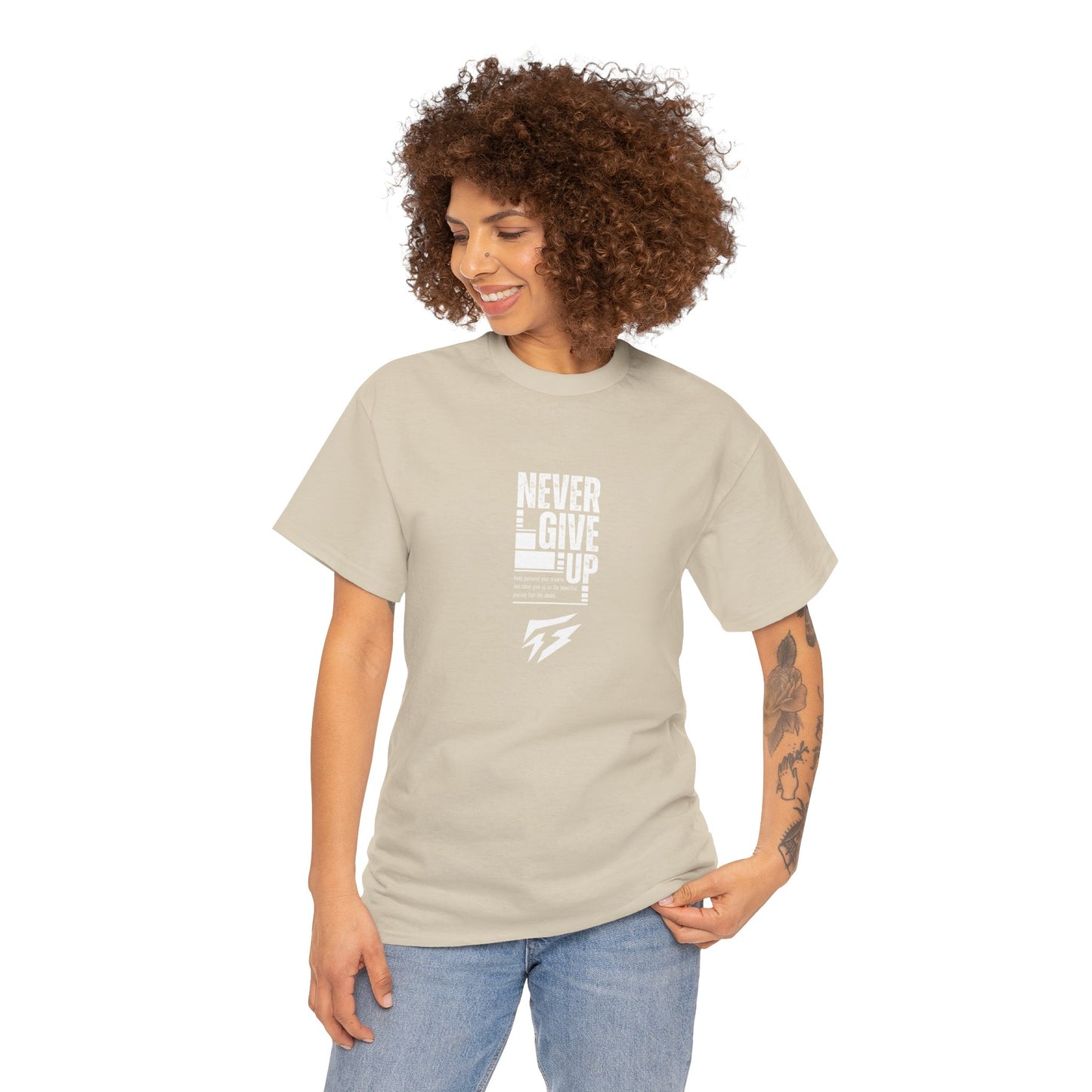 Never Give Up - Flashlander Gym Shirt