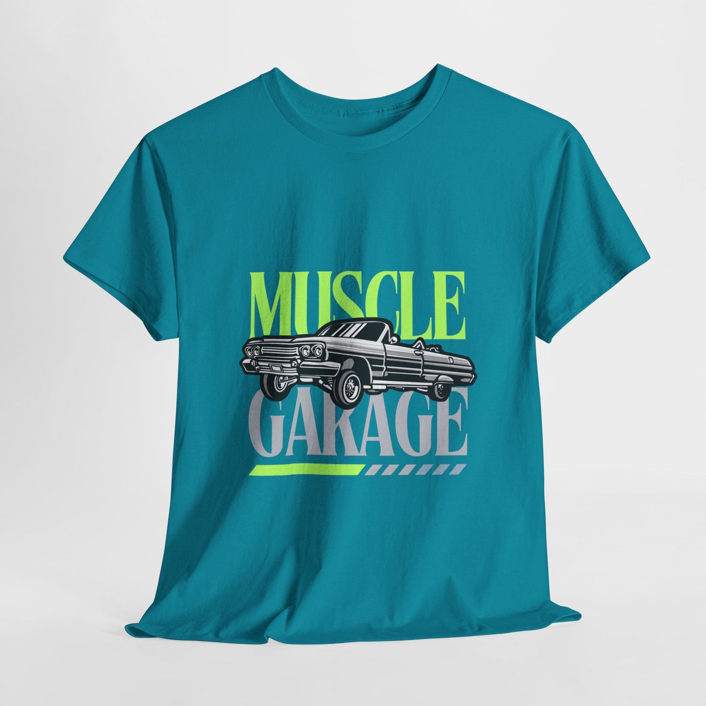 Garage de voitures vintage Muscle - T-shirt de sport Flashlander