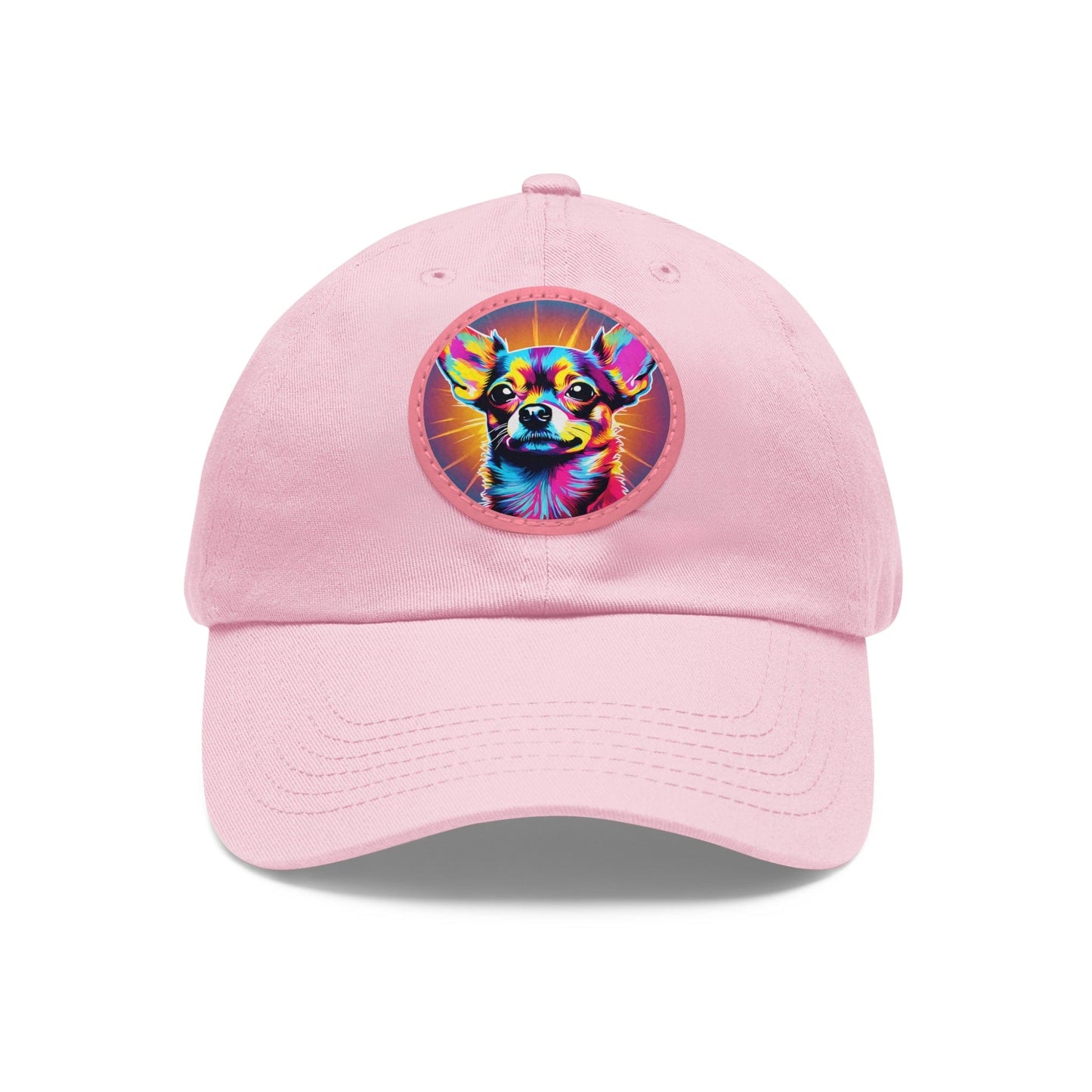 Chihuahua Dog Hat Sportswear Cap Chihuahua Cap Chihuahua Art Pop Hat Dad Hat with Patch (Round) Baseball Cap Custom Hat Flashlander