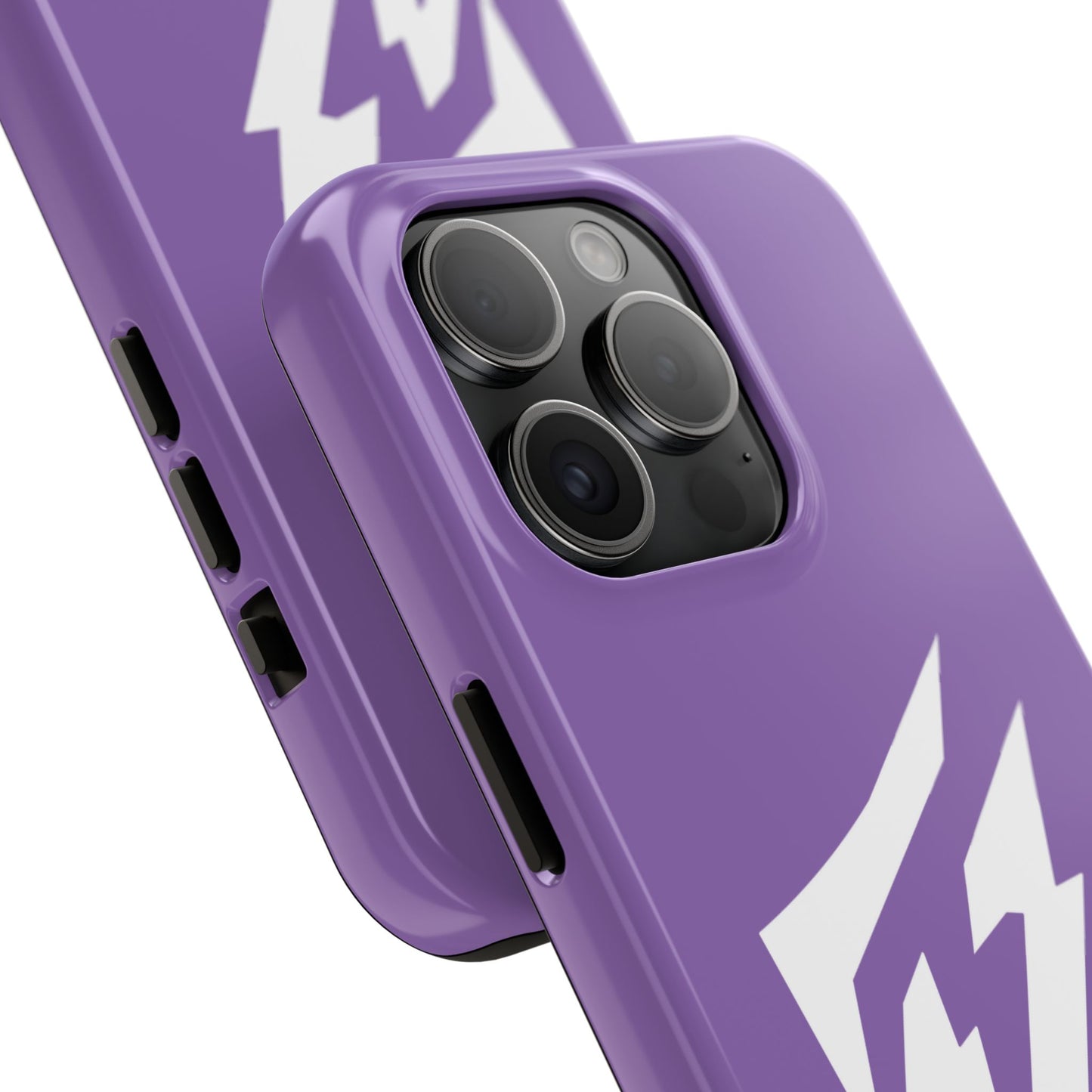 Flashlander Thunders Tough Phone Cases for all Iphone and Samsung Galaxy Light Purple