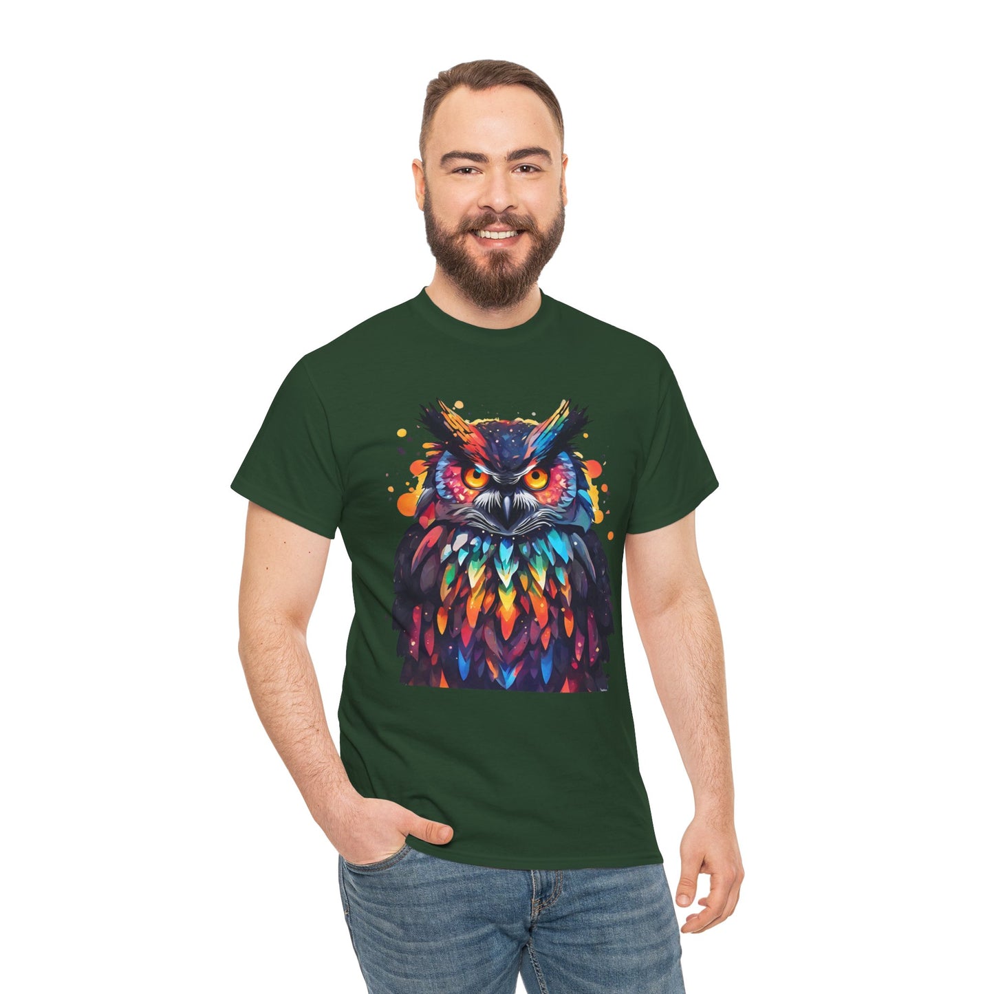 T-shirt de sport Flashlander à plumes de hibou Symphony