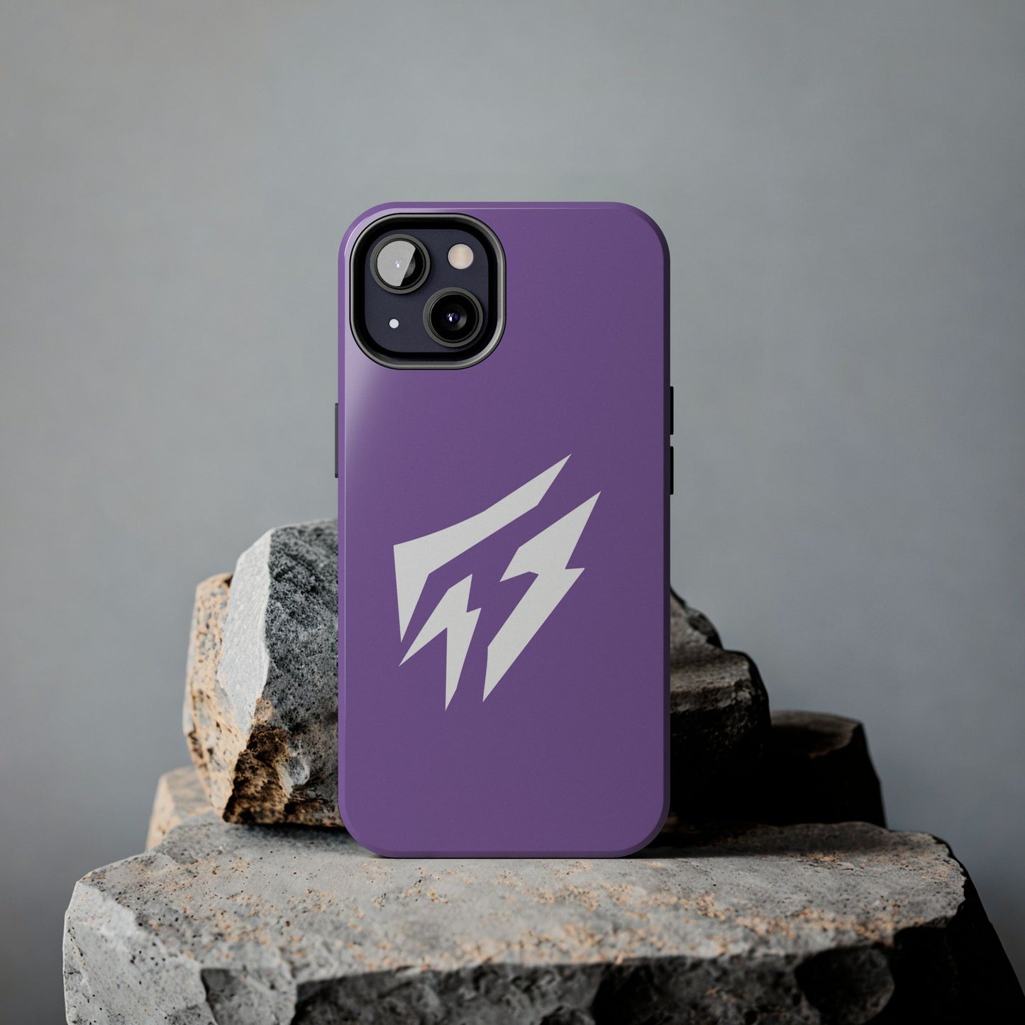 Flashlander Thunders Tough Phone Cases for all Iphone and Samsung Galaxy Light Purple