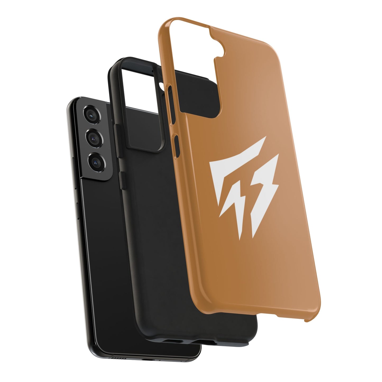 Flashlander Thunders Tough Phone Cases for all Iphone and Samsung Galaxy Light Brown