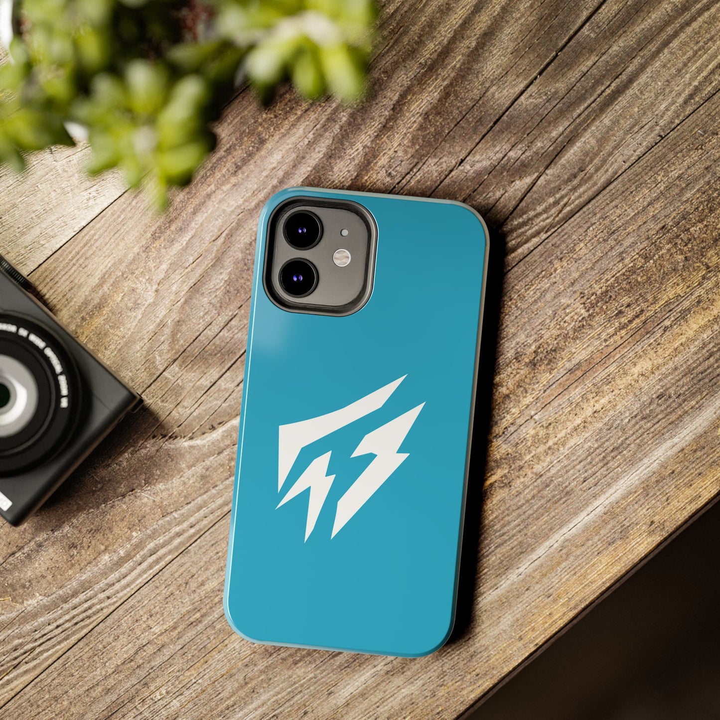 Flashlander Thunders Tough Phone Cases for all Iphone and Samsung Galaxy Blue Aqua Turquoise