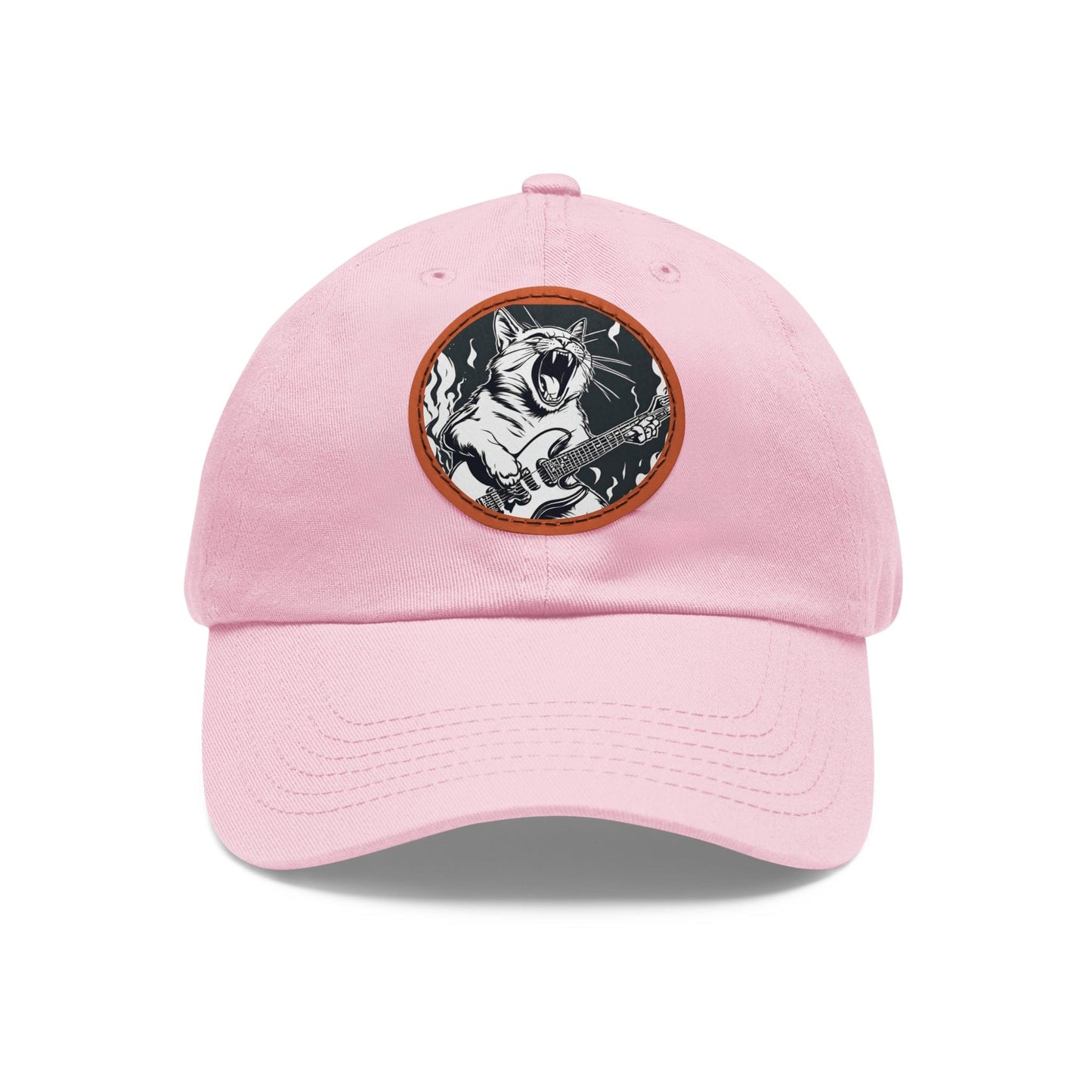 Cat Guitar Hat Cat Guitar Cap Hat Dad Hat with Patch Baseball Cap Cat Rock Hat Cat Rock Cap Kitty Guitar Hat Custom Hat Flashlander