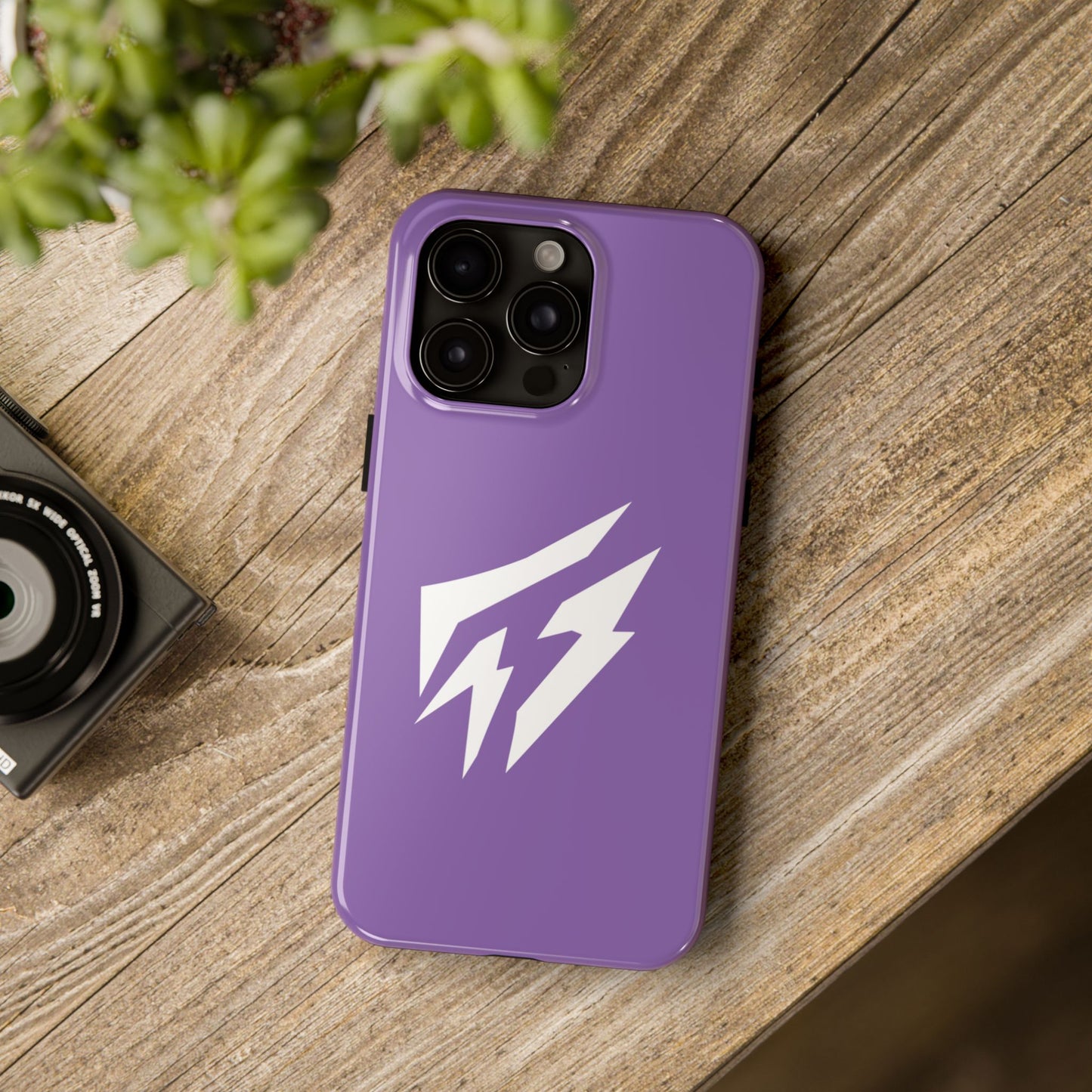 Flashlander Thunders Tough Phone Cases for all Iphone and Samsung Galaxy Light Purple