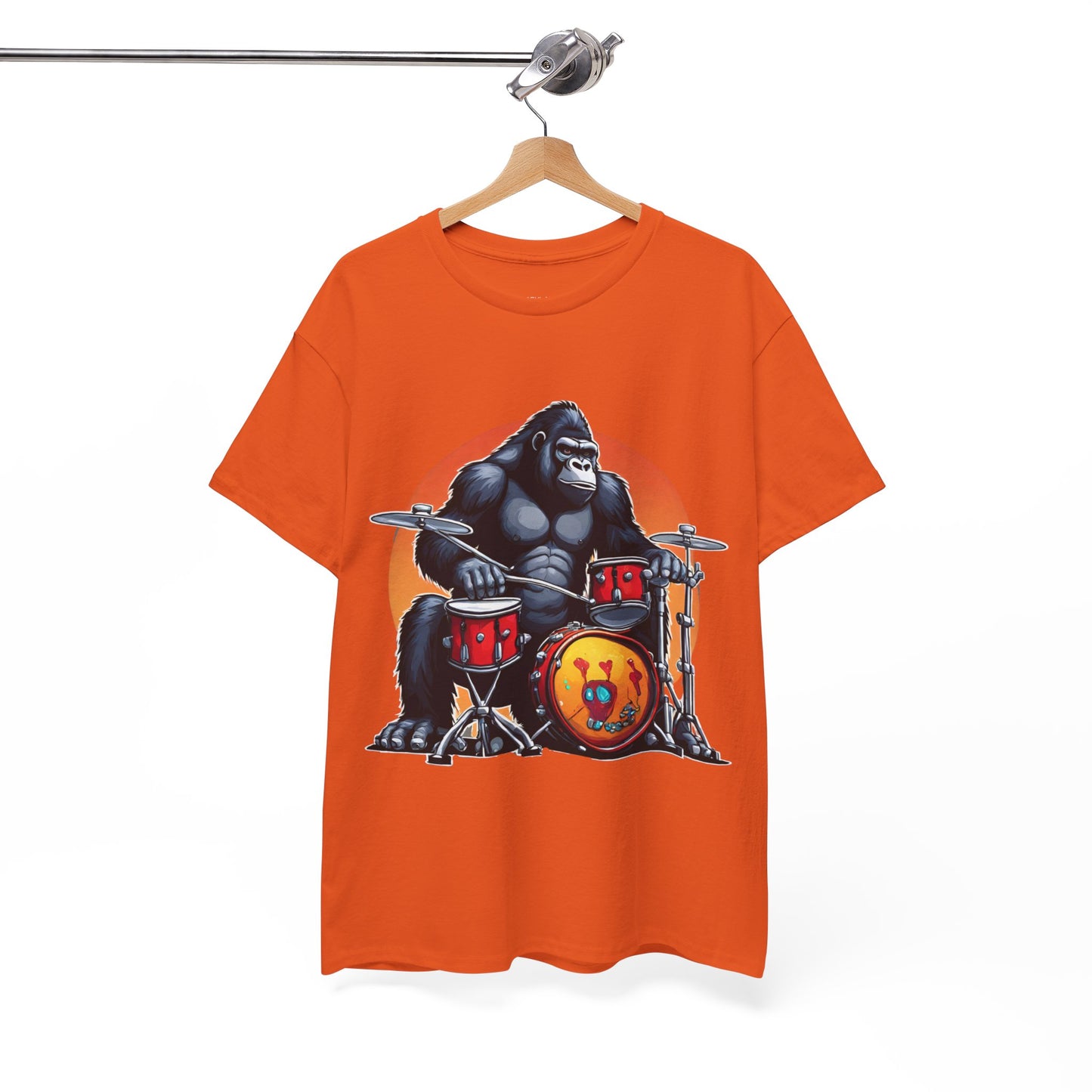 Muscle Gorilla Drummer Flashlander Gym Shirt