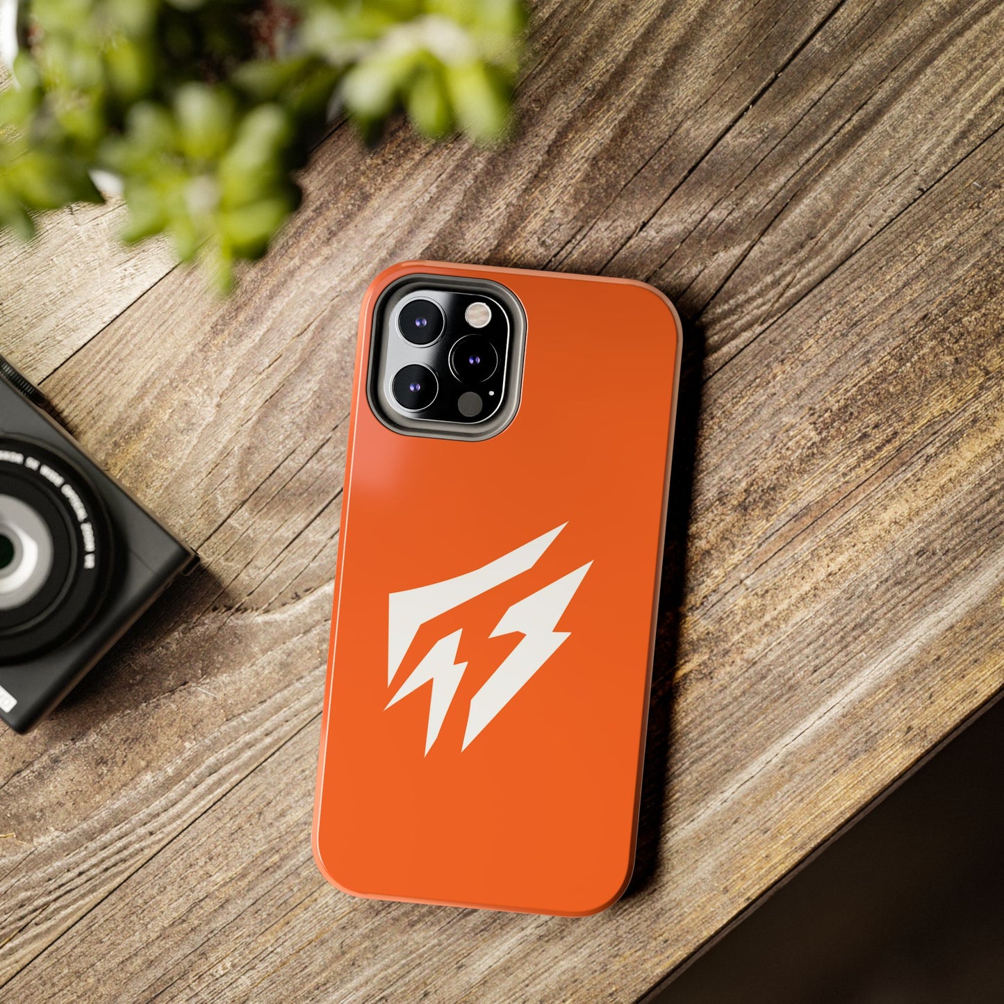 Flashlander Thunders Tough Phone Cases for all Iphone and Samsung Galaxy Orange