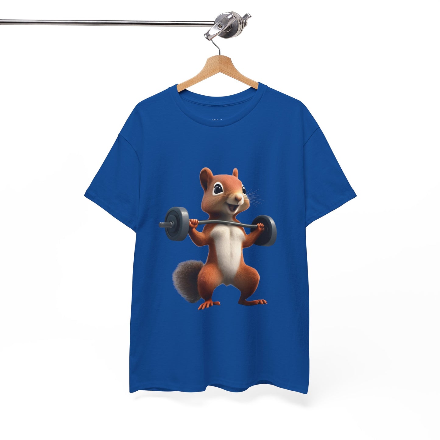 Squirrel Weightlifting Vintage Gym Shirt - Flashlander Graphic Tee