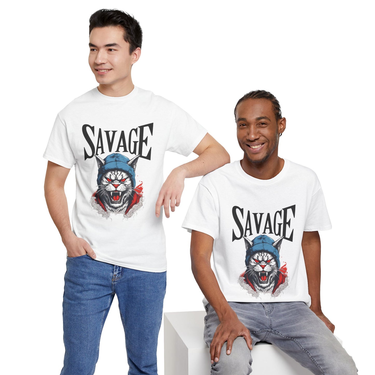 Chat japonais Oni Savage - T-shirt de sport Flashlander